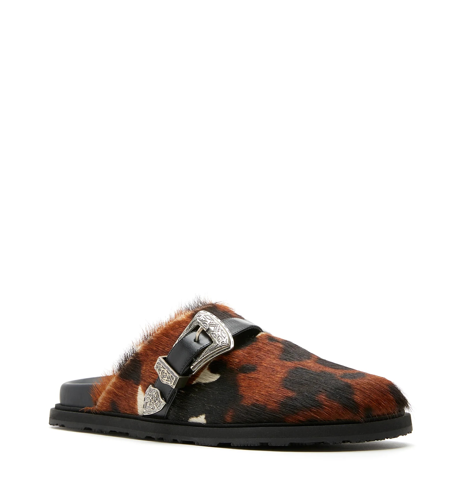 ANOUK PONY HAIR MULE - Image 2