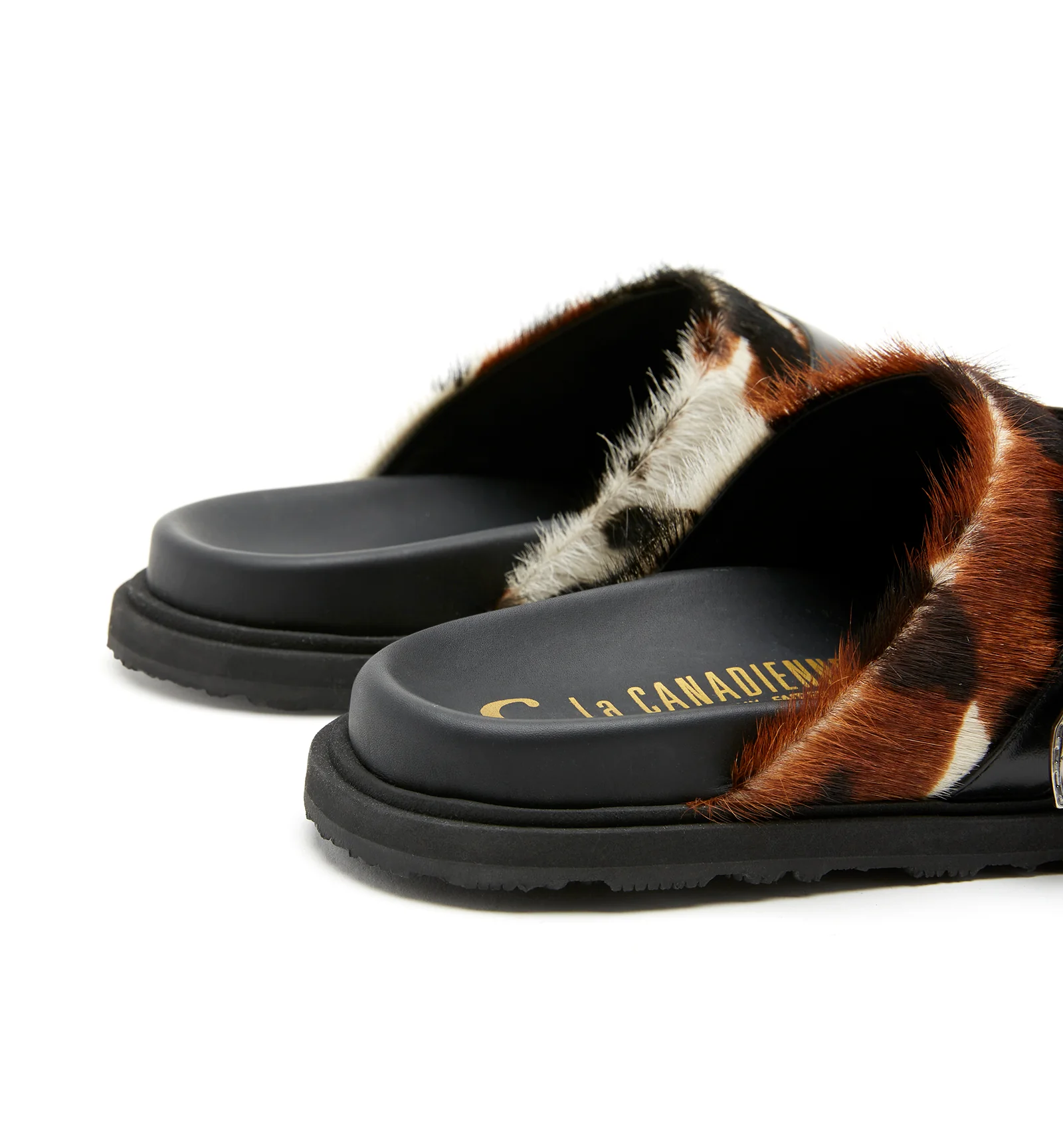 ANOUK PONY HAIR MULE - Image 4