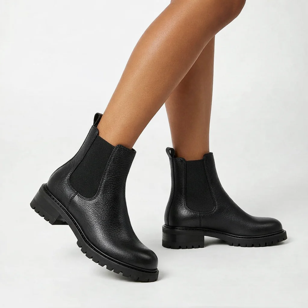 CYE PEBBLED LEATHER BOOTIE - Image 6