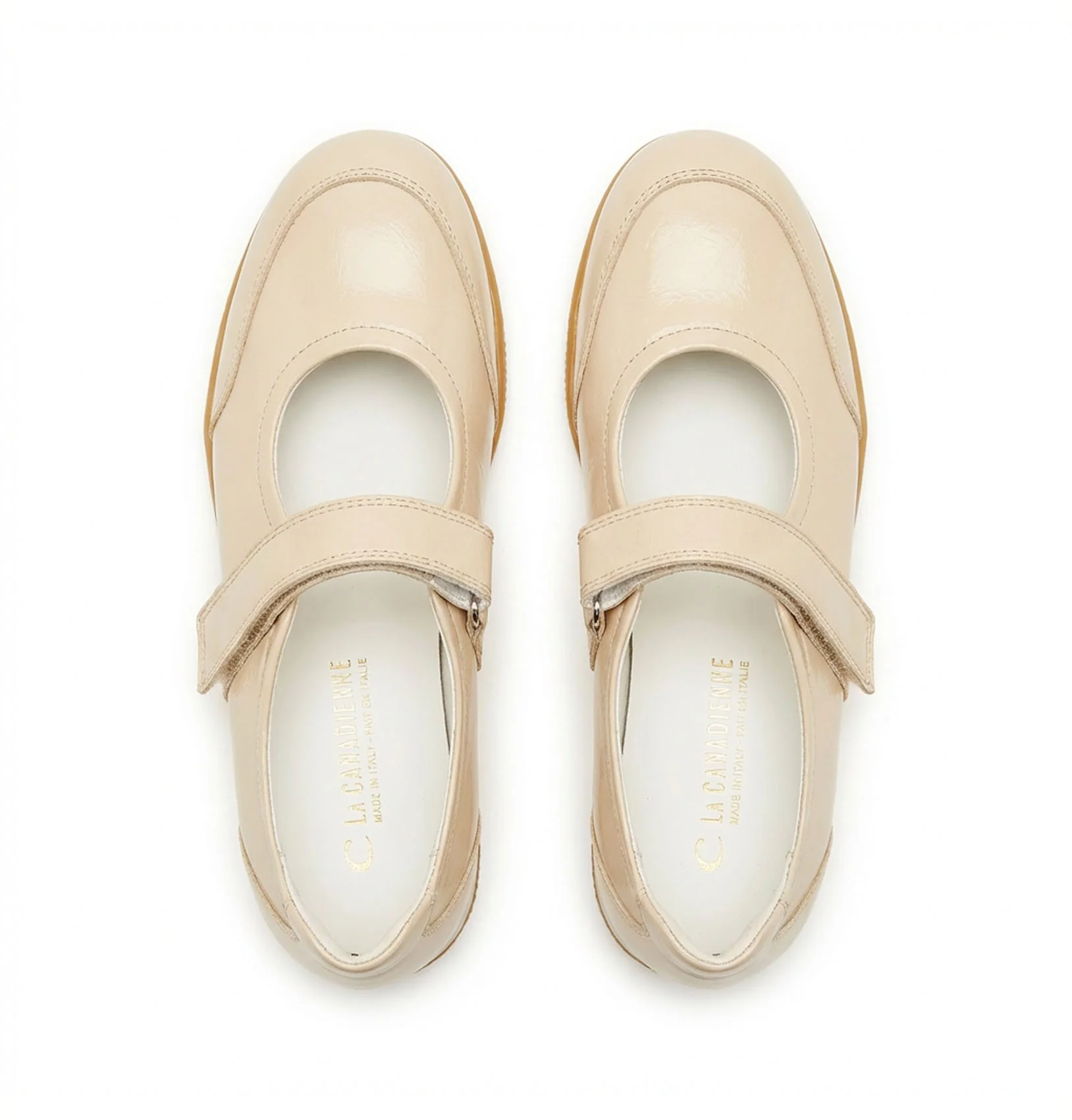 DANTE CRUSHED LEATHER MARY JANE SNEAKER - Image 5