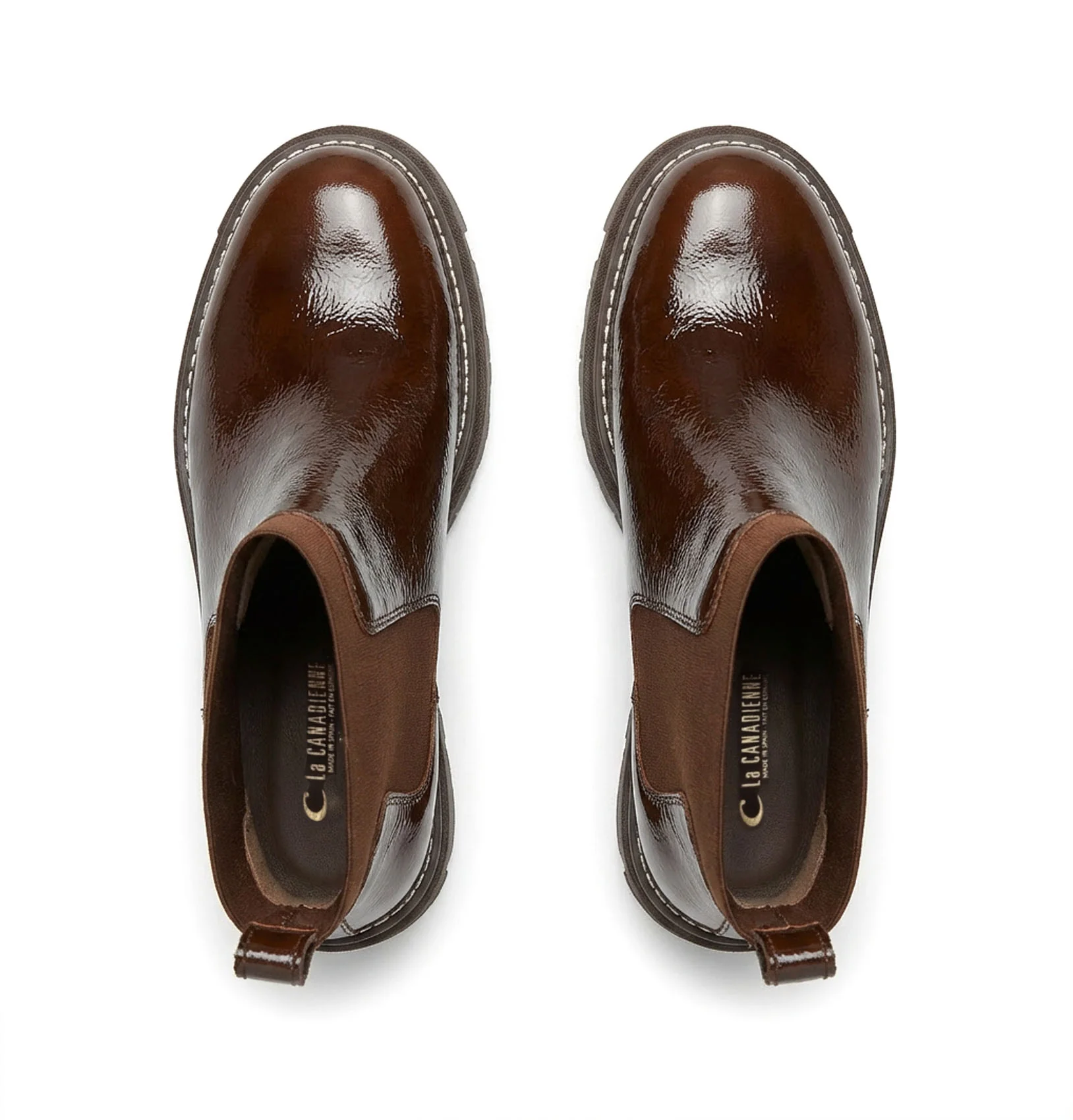 DARREN CRUSHED LEATHER BOOTIE - Image 4