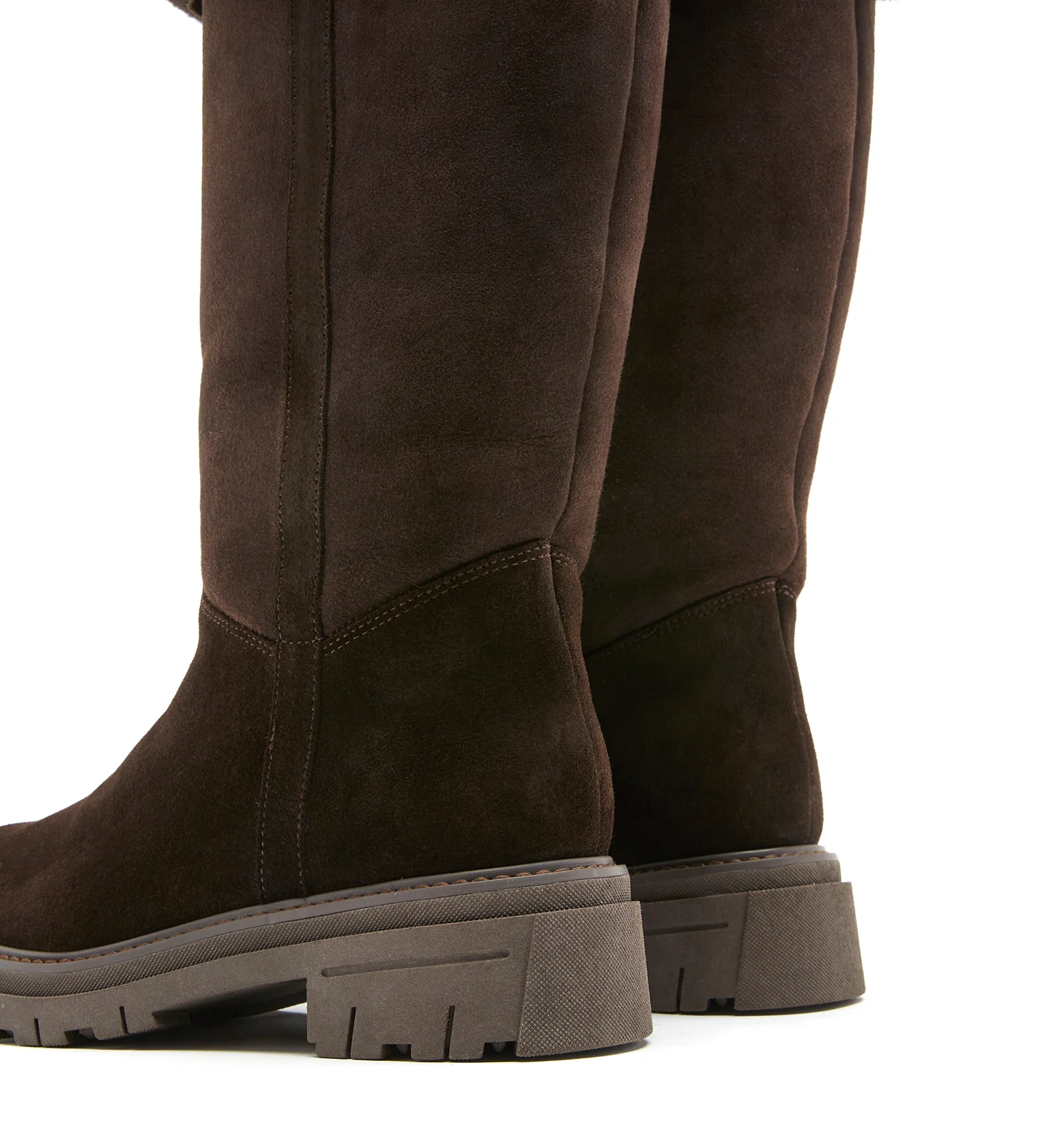 DAVIDE SHEARLING-LINED SUEDE BOOT - Image 9