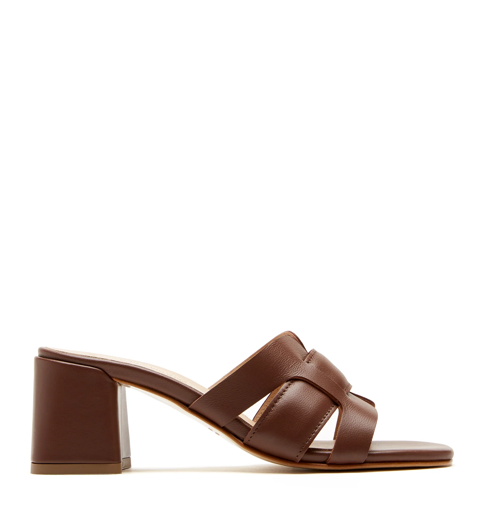 FLEETWOOD HEELED LEATHER SANDAL - Image 7