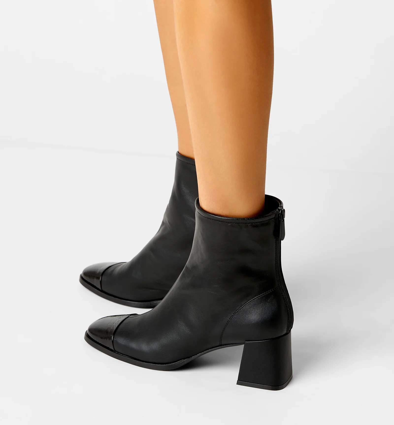 FREDA LEATHER BOOTIE - Image 6