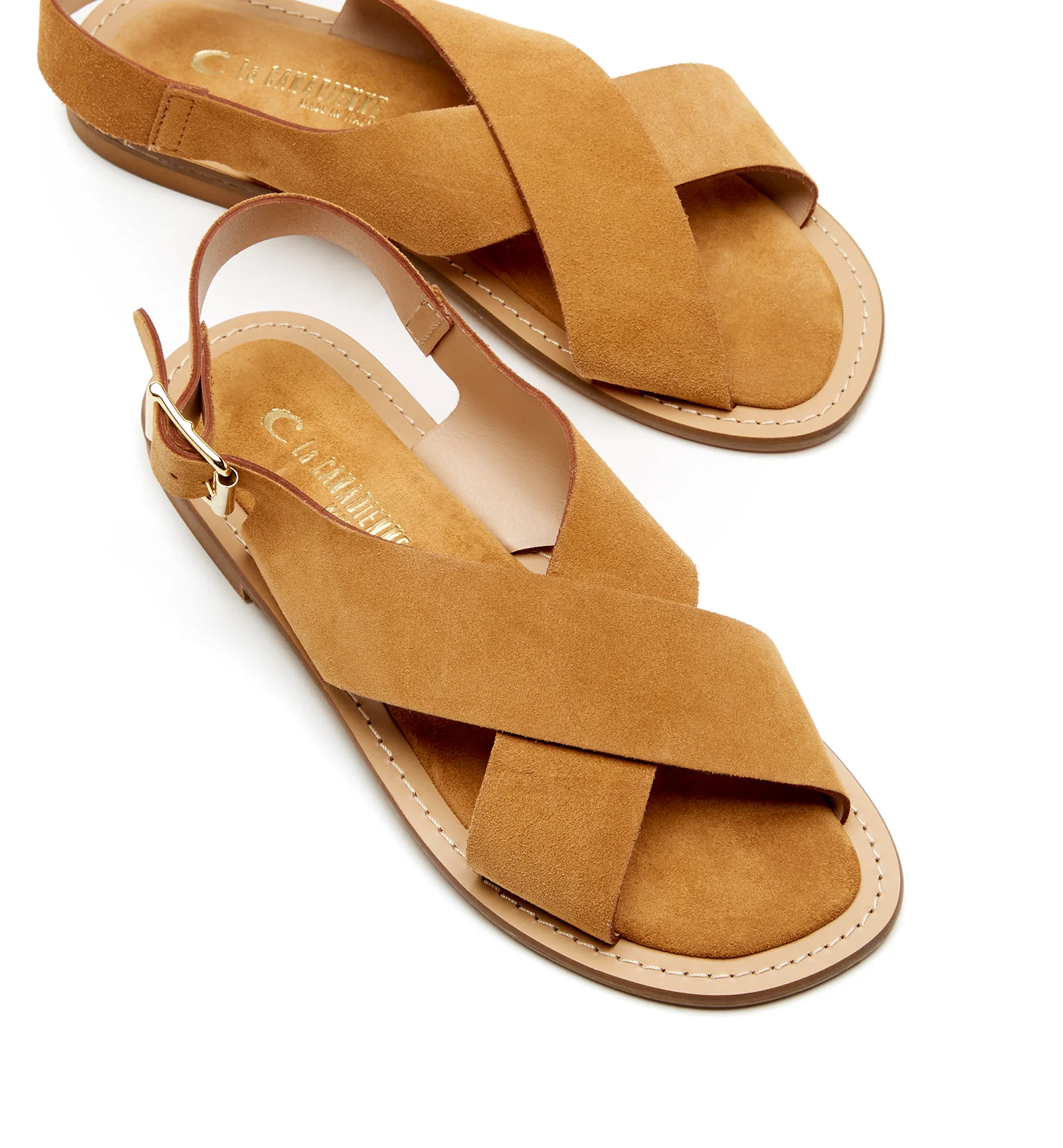 FREEDA SUEDE SANDAL - Image 3