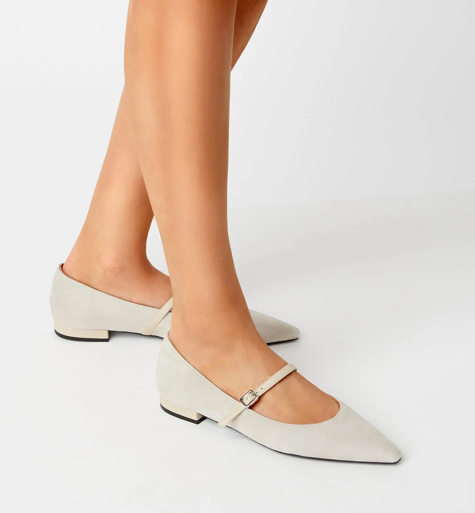 FRITZ SUEDE MARY JANE FLAT - Image 6