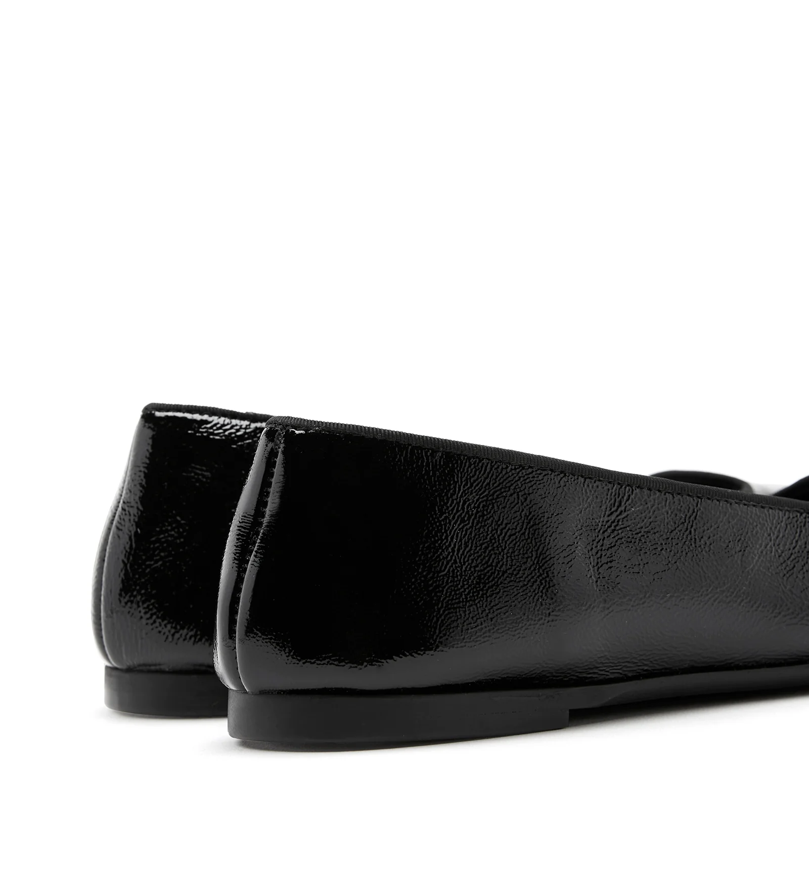 GEO CRINKLE LEATHER FLAT - Image 4