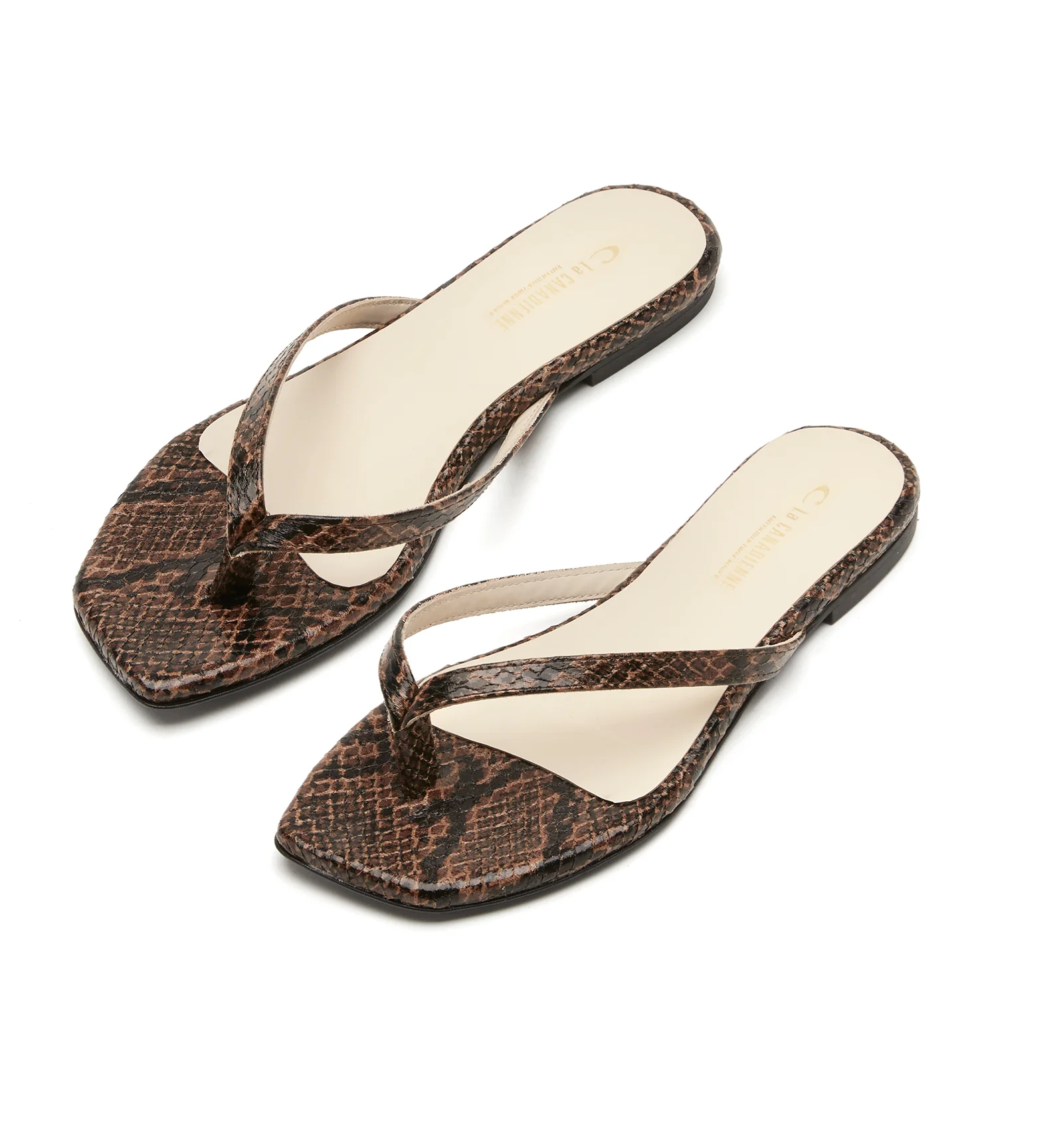 GISELLE LEATHER SANDAL - Image 3