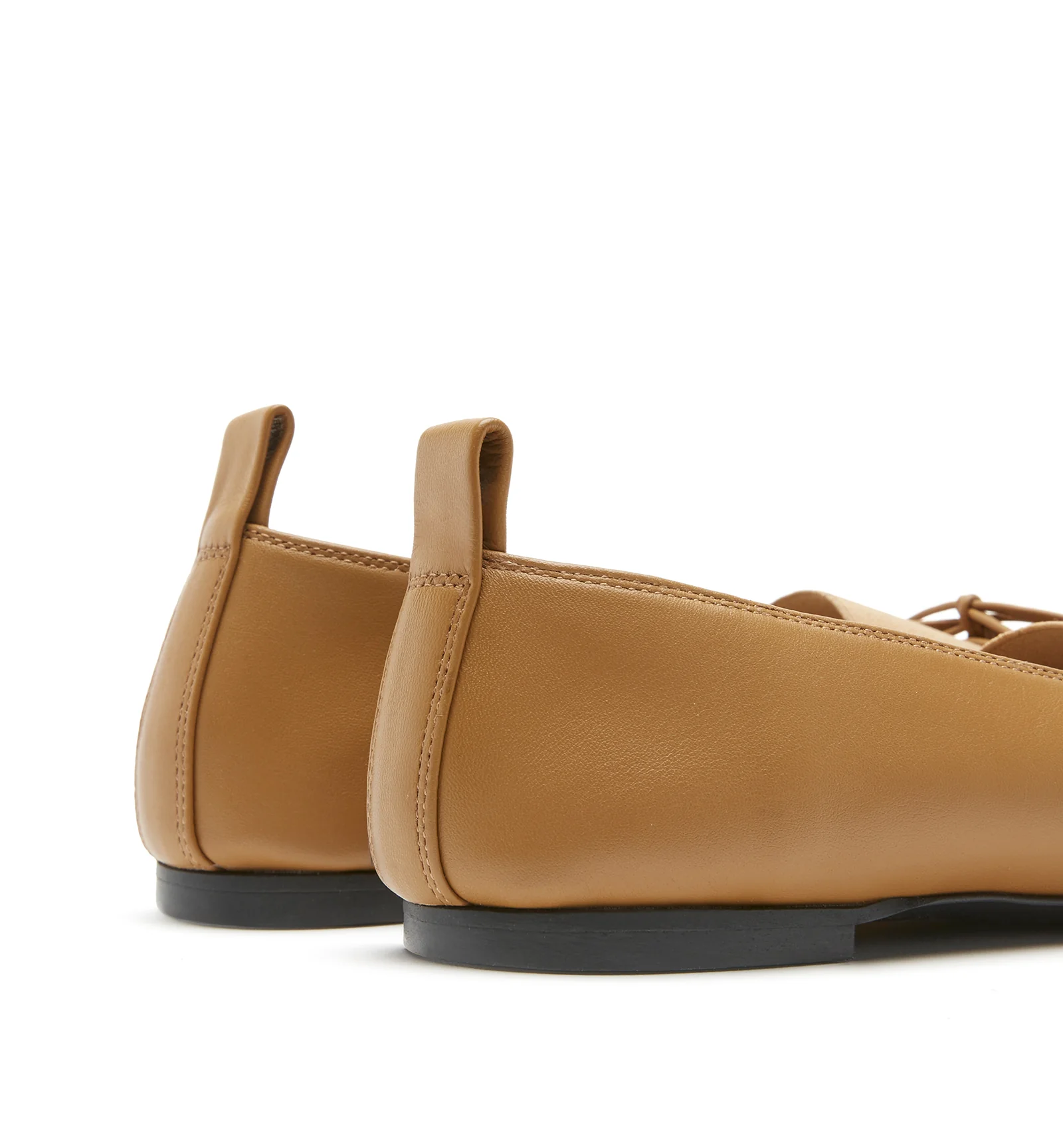 GRADUATE LEATHER BALLET FLAT - Image 10