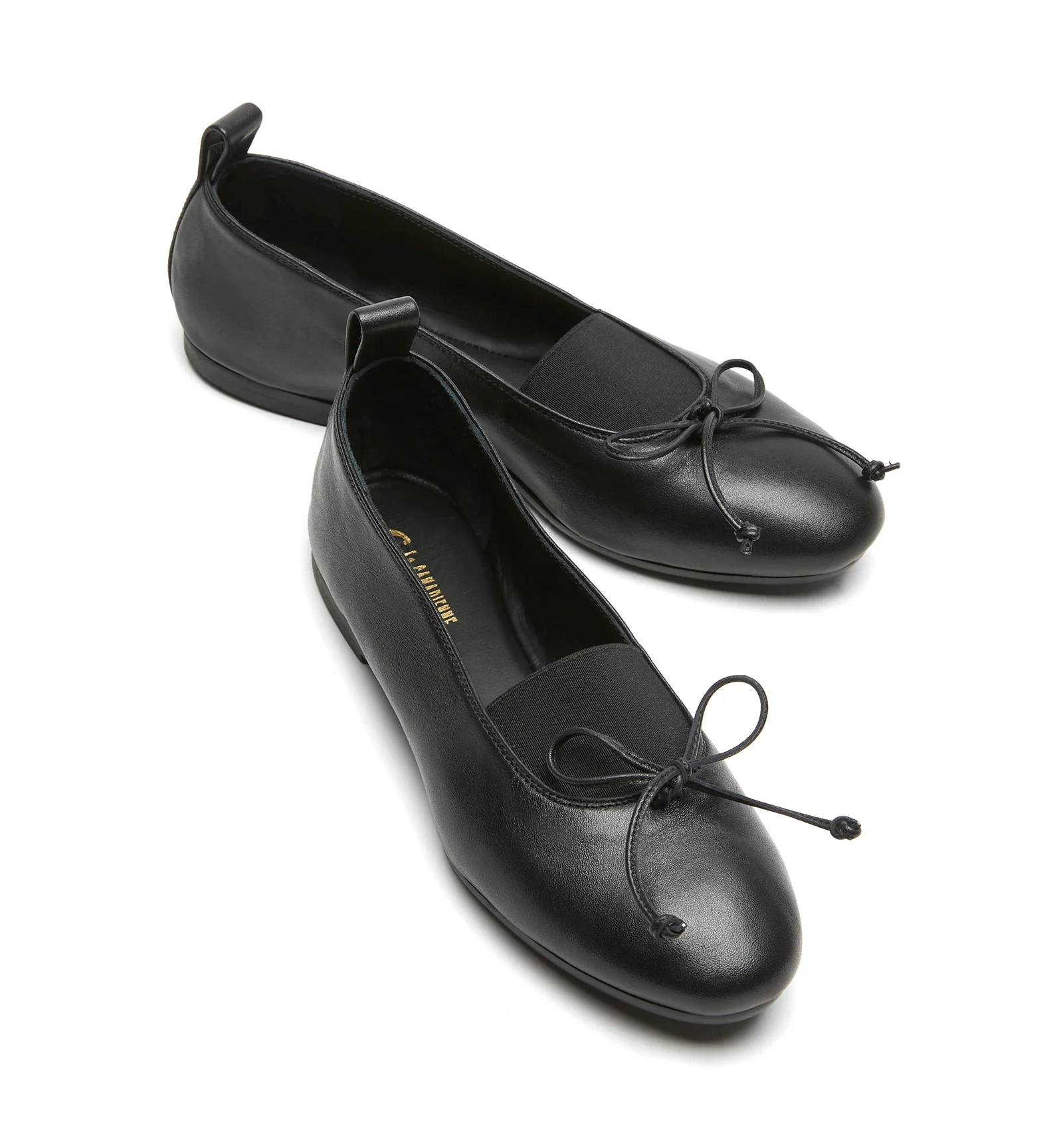 GRADUATE LEATHER BALLET FLAT - Image 3