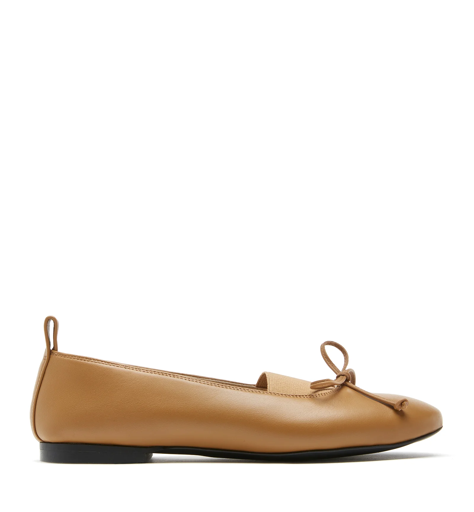 GRADUATE LEATHER BALLET FLAT - Image 7
