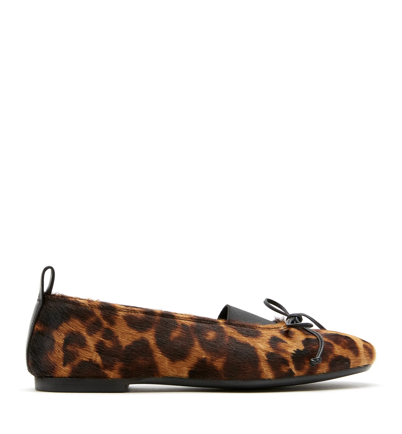 GRADUATE LEOPARD BALLET FLAT