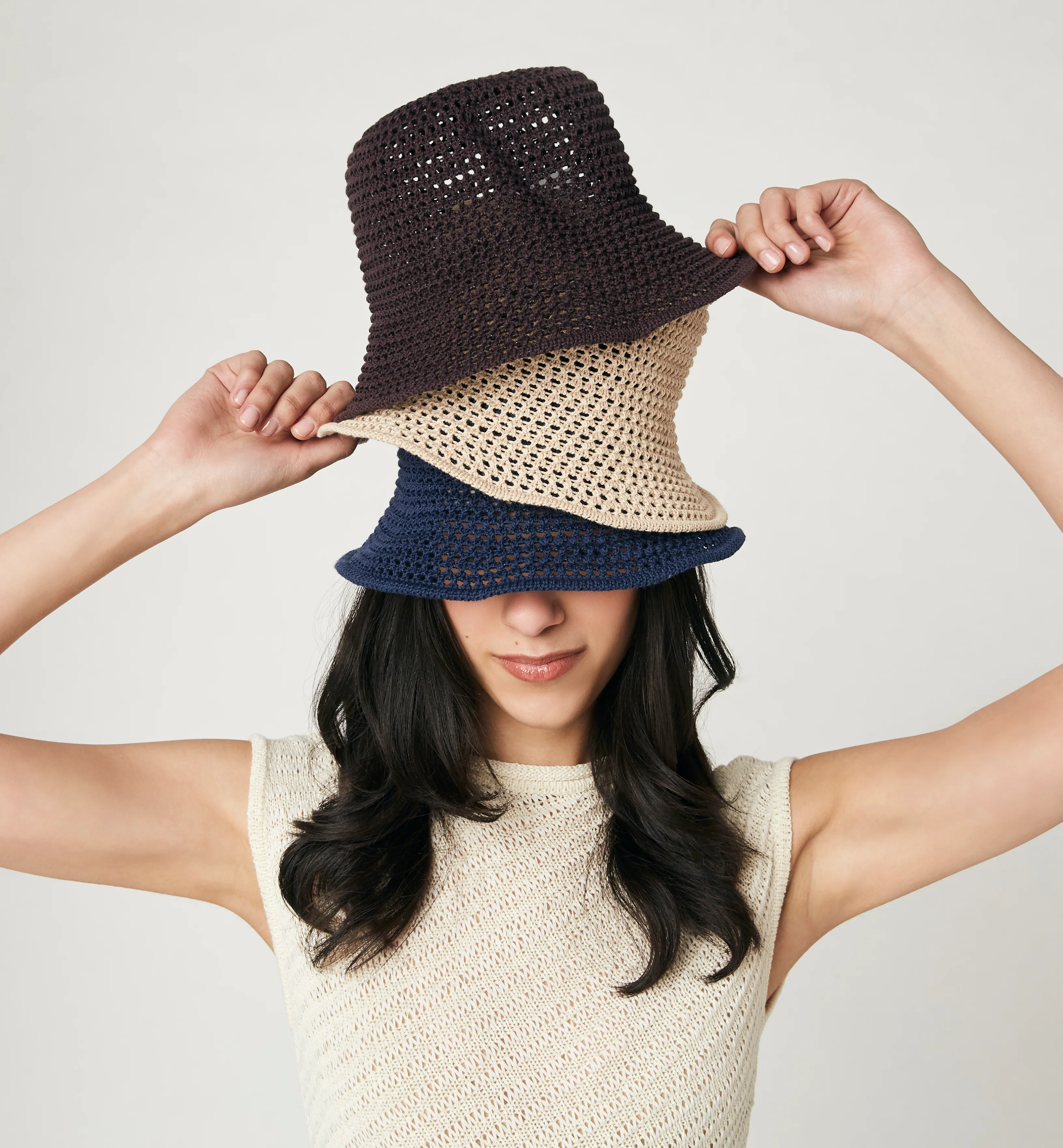 HALLIE CROCHET BUCKET HAT - Image 8