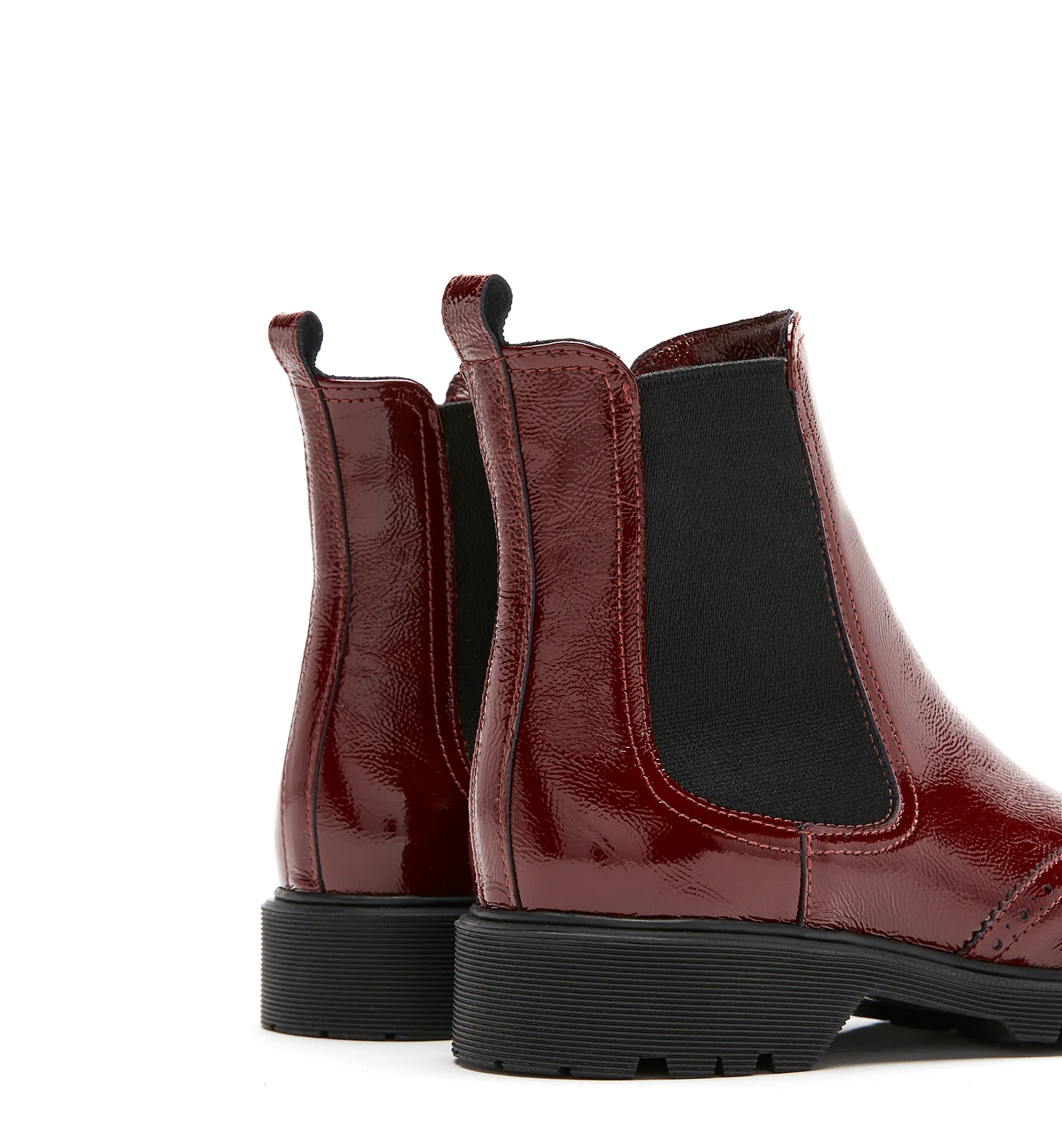HANSEL CRINKLE LEATHER BOOTIE - Image 10