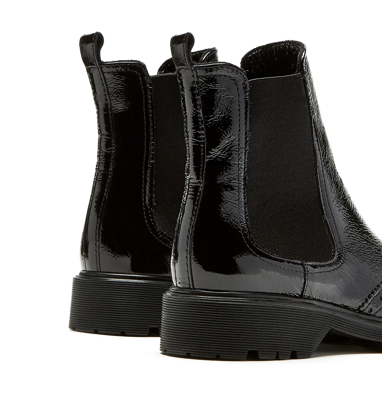 HANSEL CRINKLE LEATHER BOOTIE - Image 4