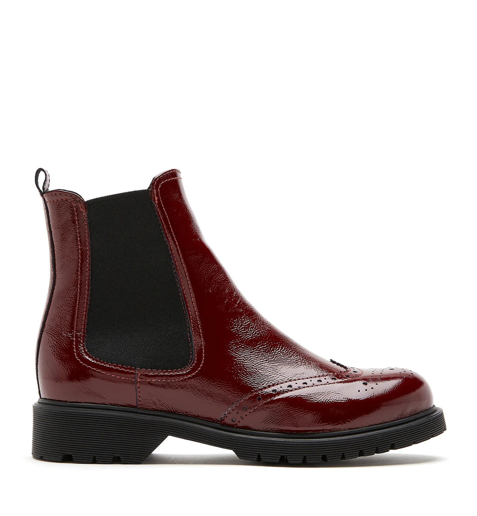 HANSEL CRINKLE LEATHER BOOTIE - Image 7