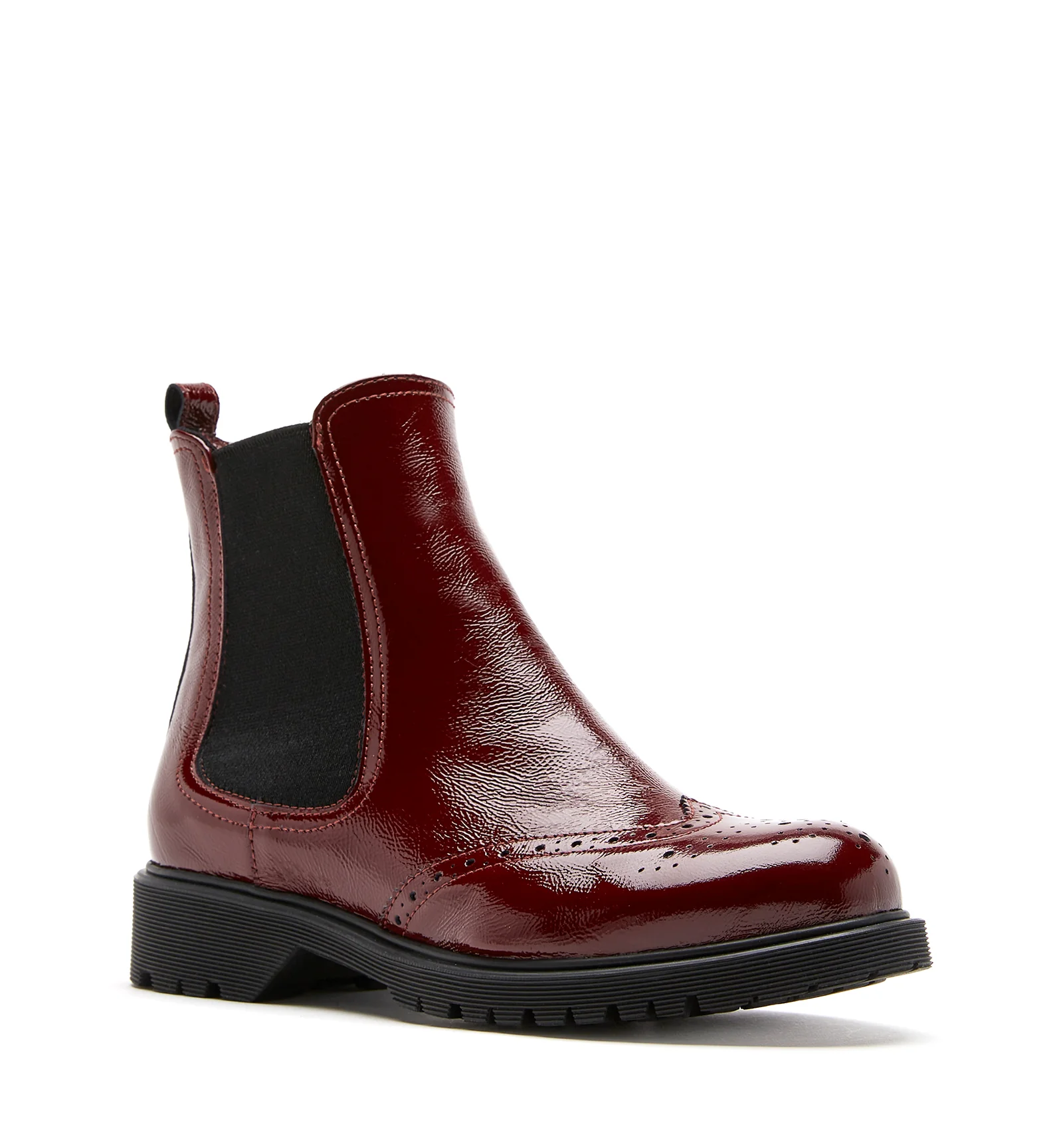 HANSEL CRINKLE LEATHER BOOTIE - Image 8