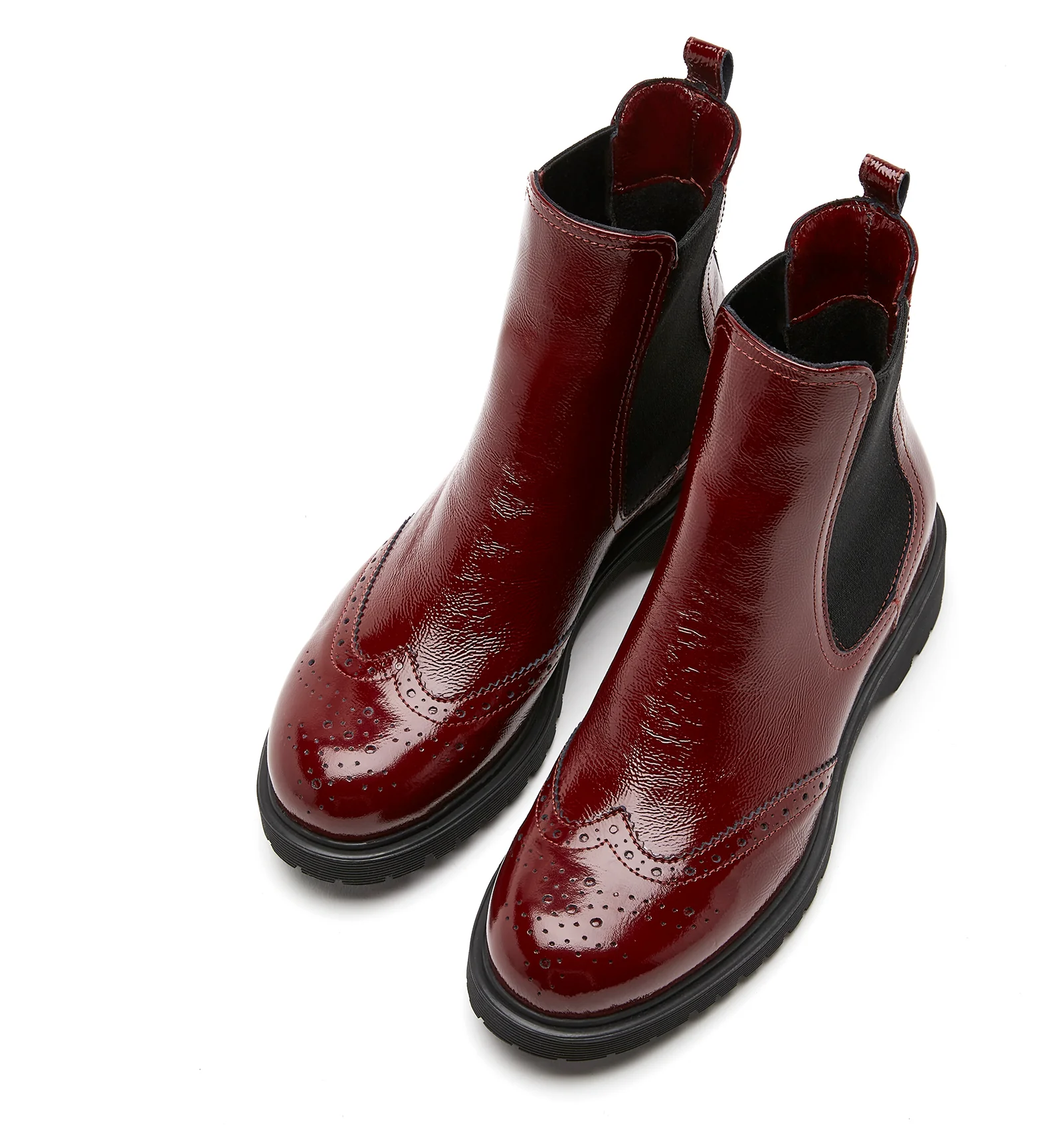 HANSEL CRINKLE LEATHER BOOTIE - Image 9