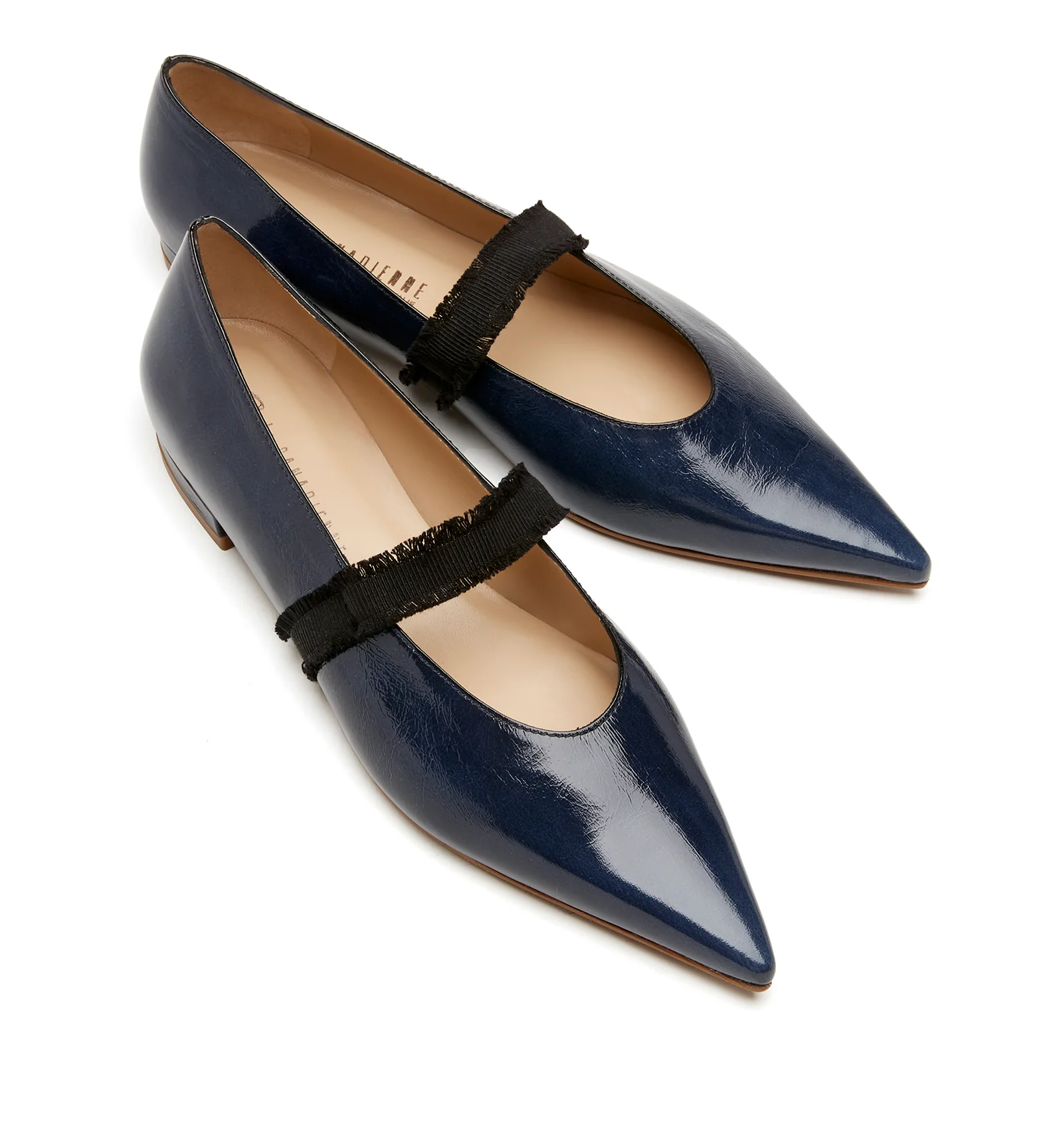 JOURNEY CRUSHED LEATHER FLAT - Image 9