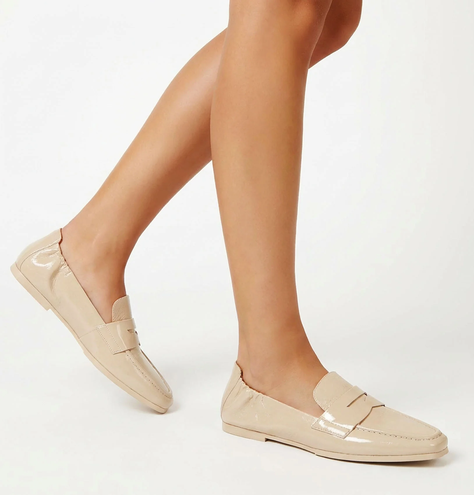 KITSON CRUSHED LEATHER LOAFER - Image 6