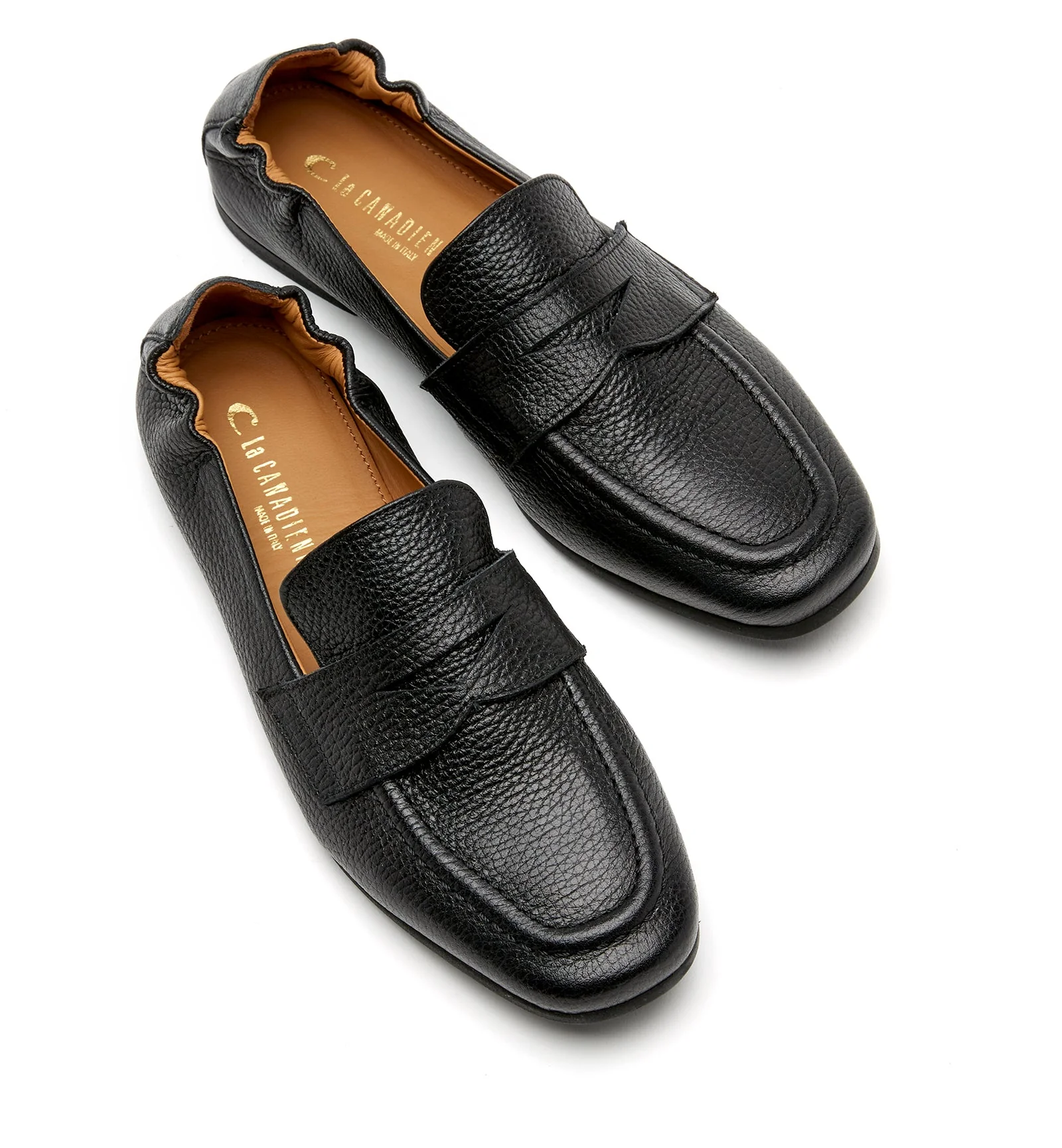 KITSON PEBBLED LEATHER LOAFER - Image 8