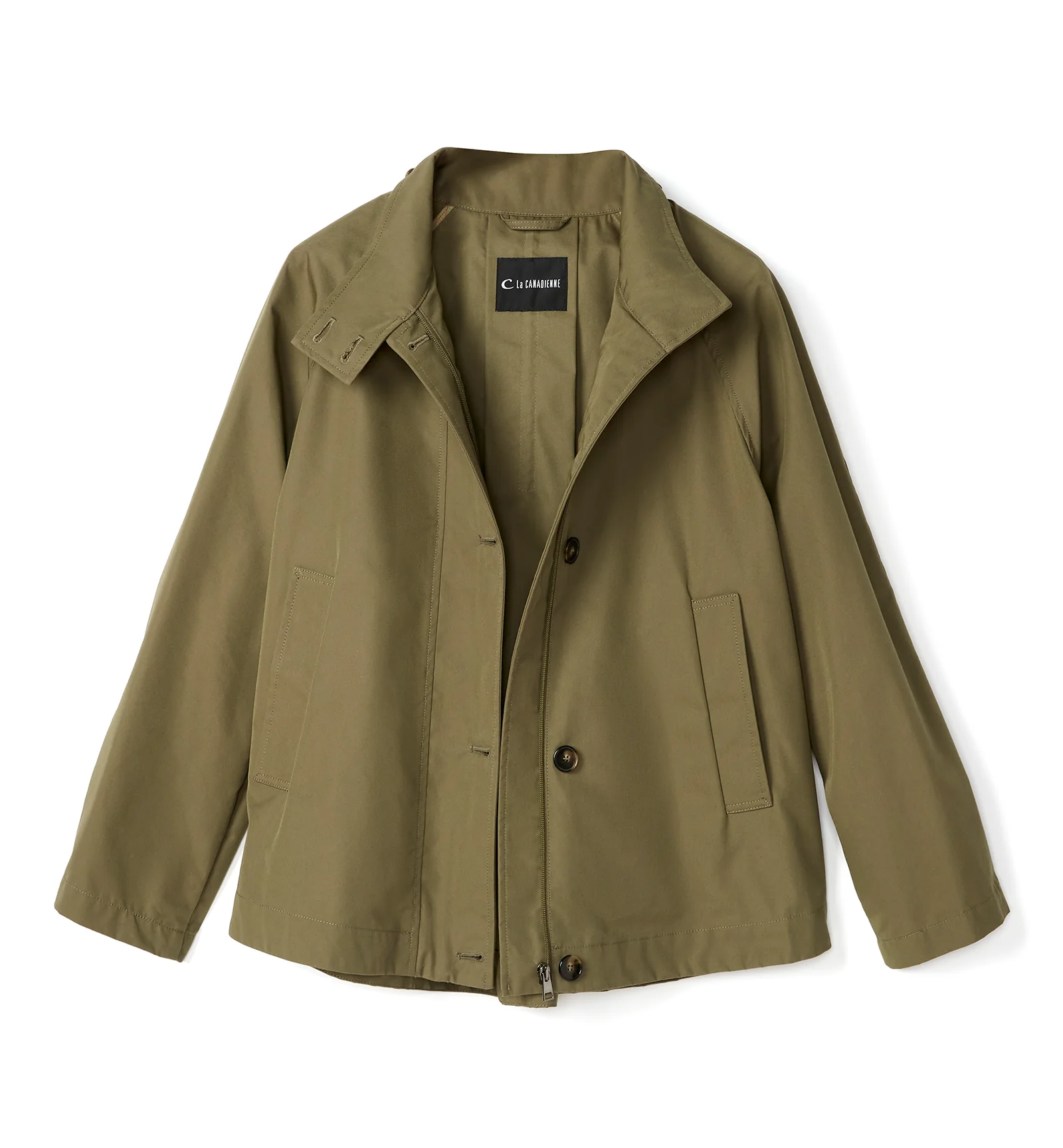 LEAH SHORT TRENCH COAT - Image 3