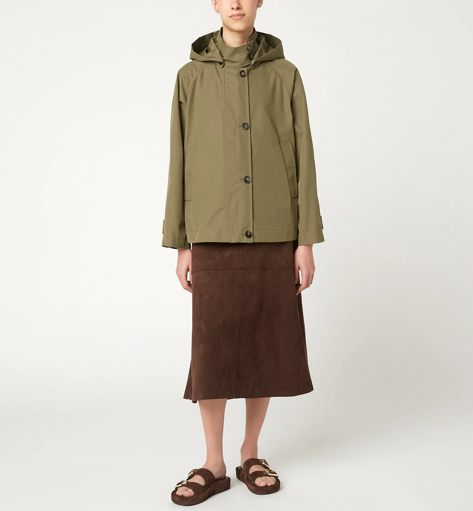 LEAH SHORT TRENCH COAT - Image 6