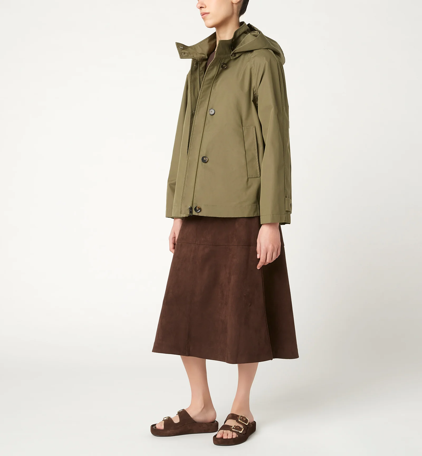 LEAH SHORT TRENCH COAT - Image 7