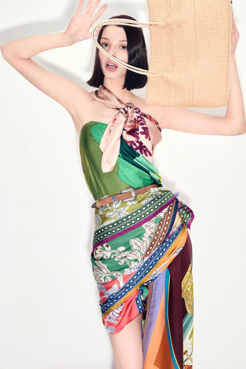 LIGHT RAFFIA TOTE BAG - Image 11