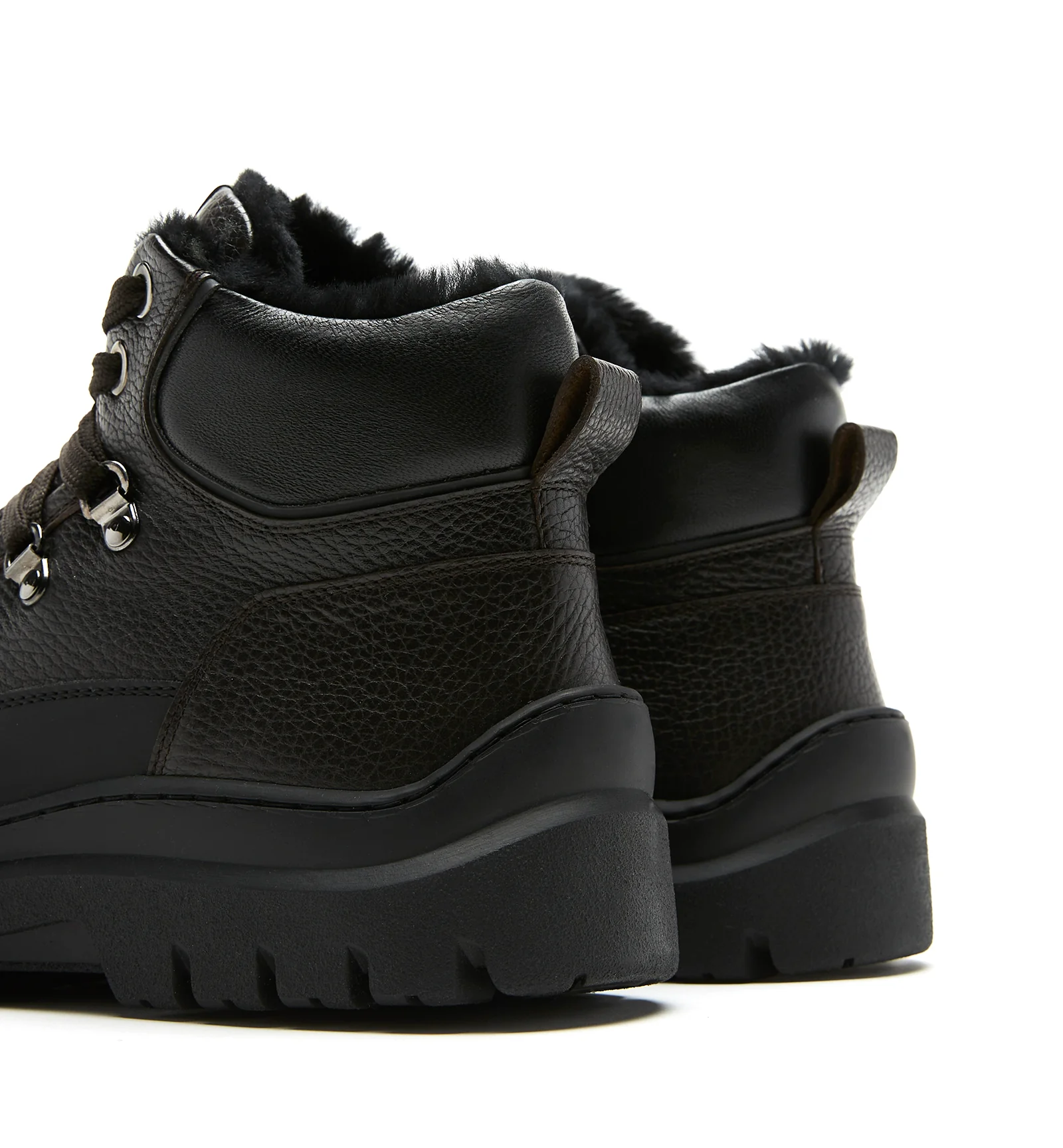 LODANO MEN'S SHEARLING-LINED LEATHER BOOT - Image 4