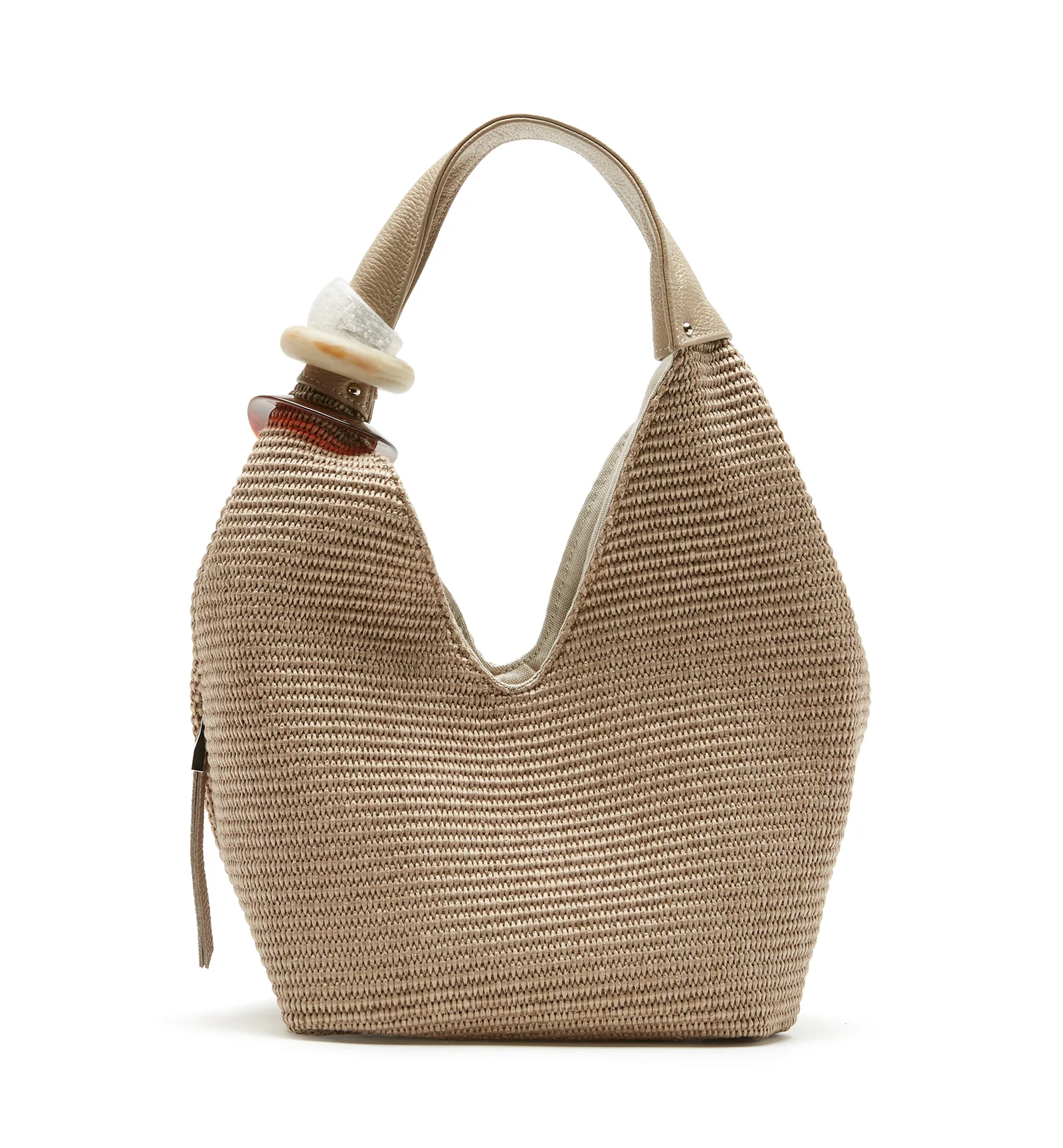 LOVIE RAFFIA TOTE BAG - Image 3