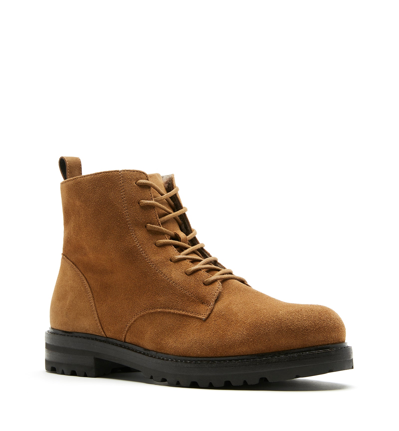 LUIS MEN'S SHEARLING-LINED SUEDE BOOT - Image 7
