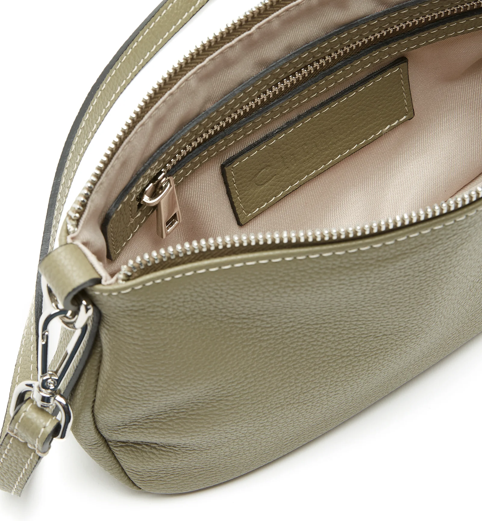 MAELLE LEATHER SHOULDER BAG - Image 4