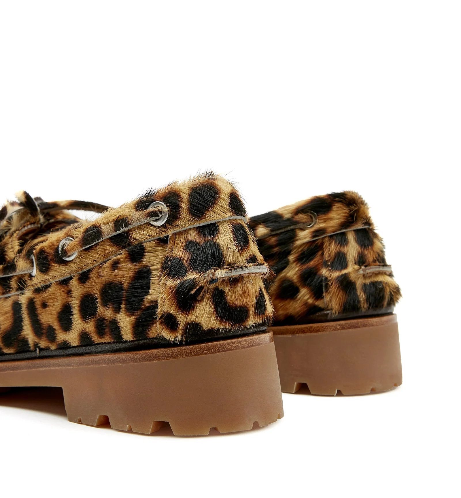 MAJESTIC LEOPARD-PRINT BOAT SHOE - Image 4