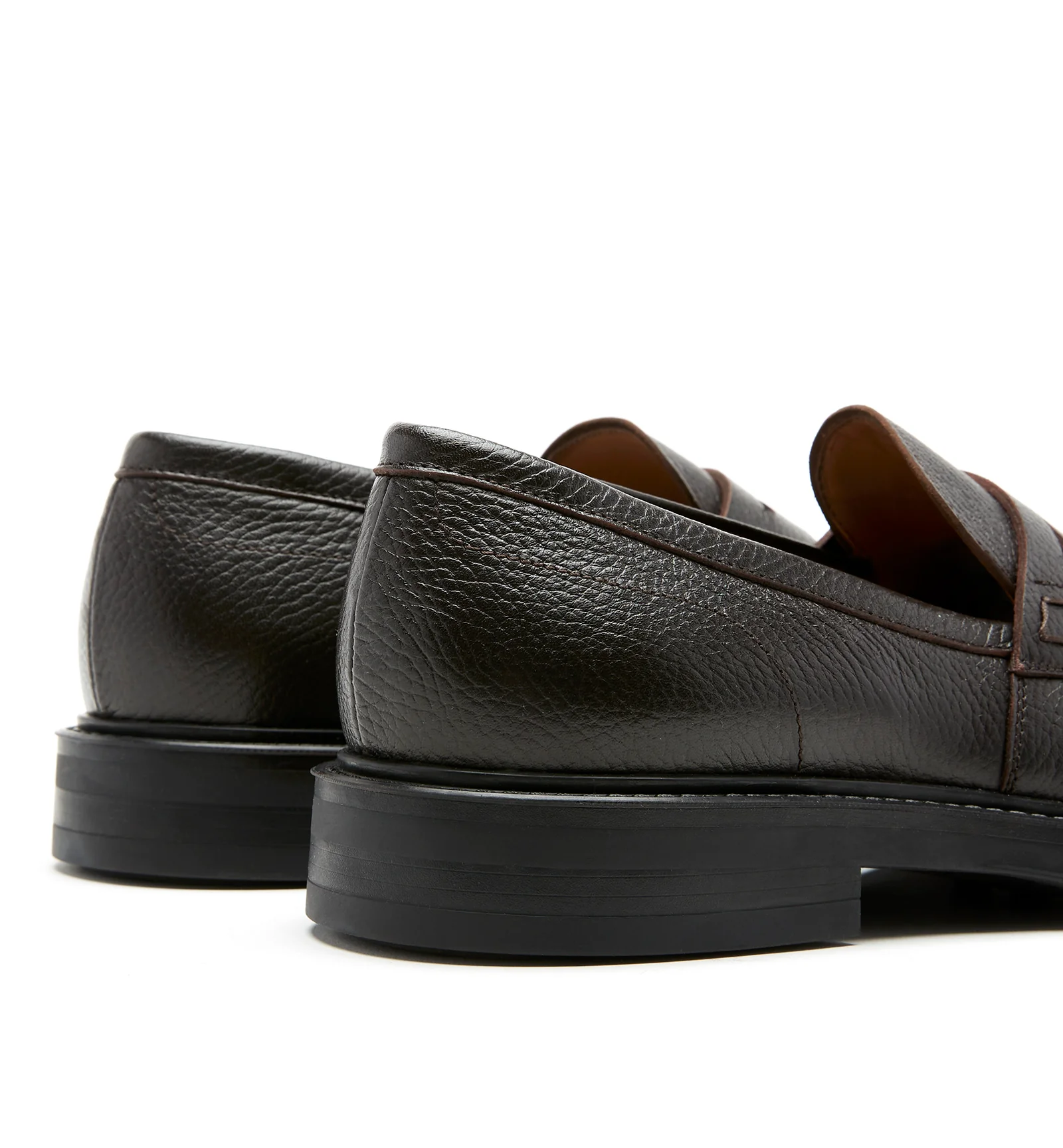 MAKAVELI MEN'S PEBBLED LEATHER LOAFER - Image 4