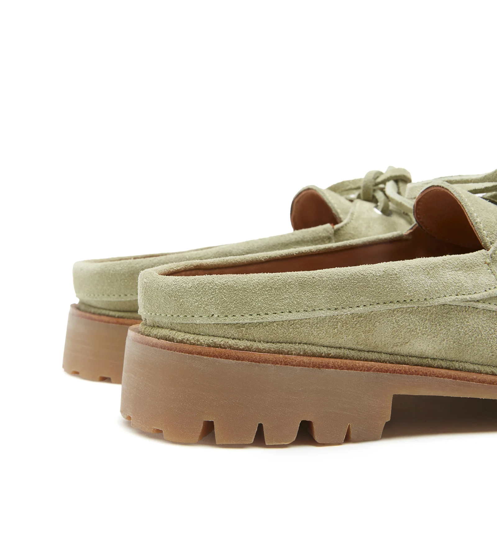 MATHILDA SUEDE BOAT SHOE MULE - Image 4