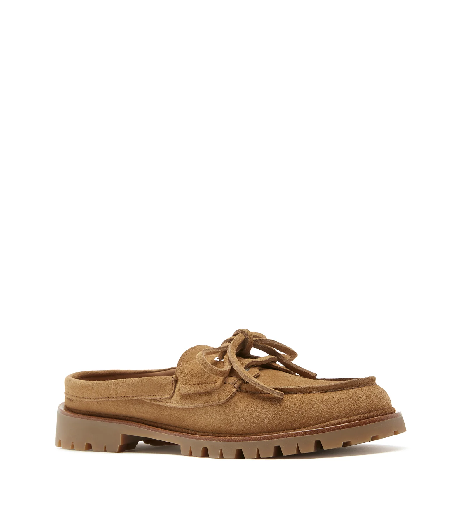 MATHILDA SUEDE BOAT SHOE MULE - Image 9