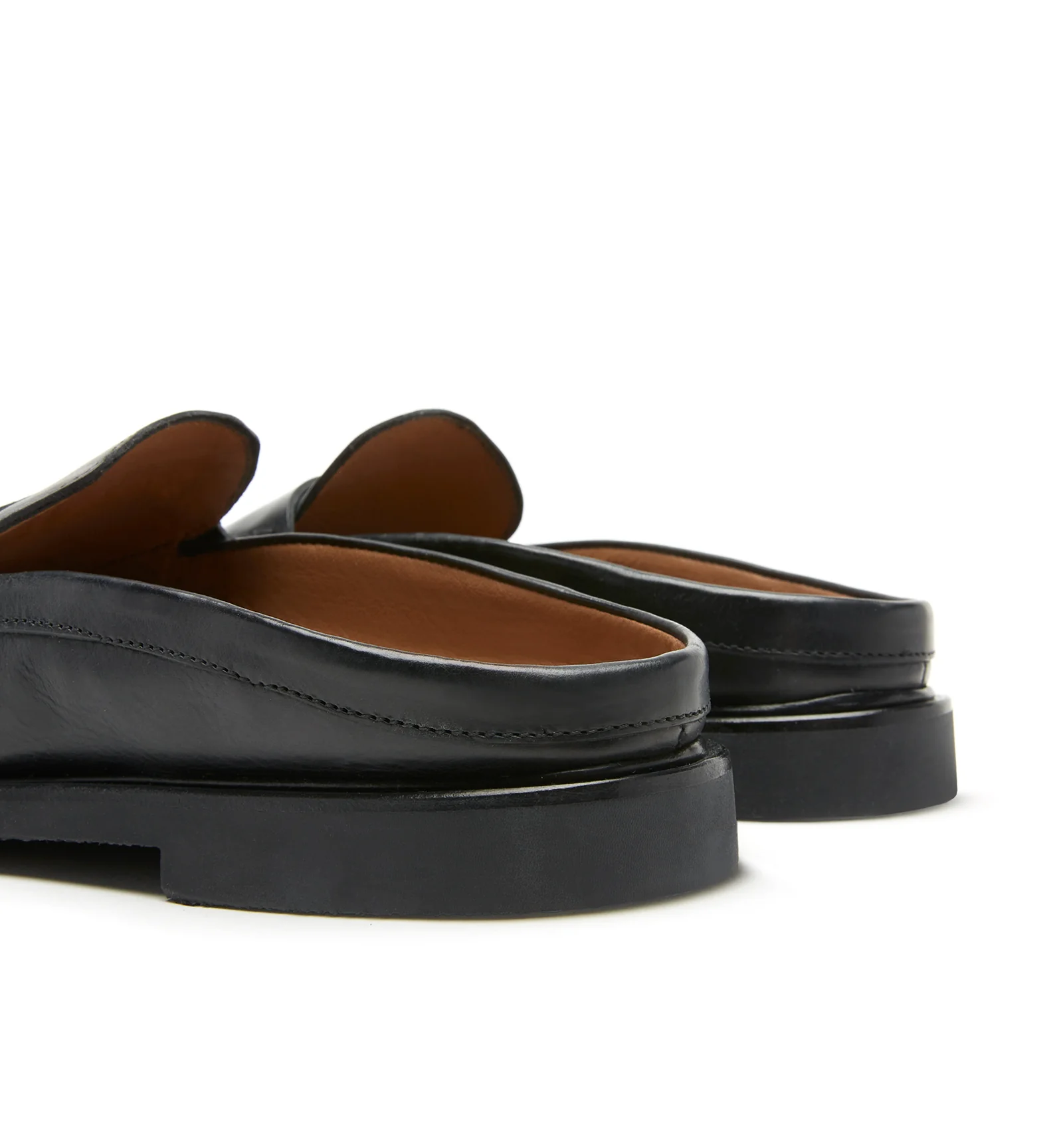 MAXINE LEATHER MULE LOAFER - Image 4