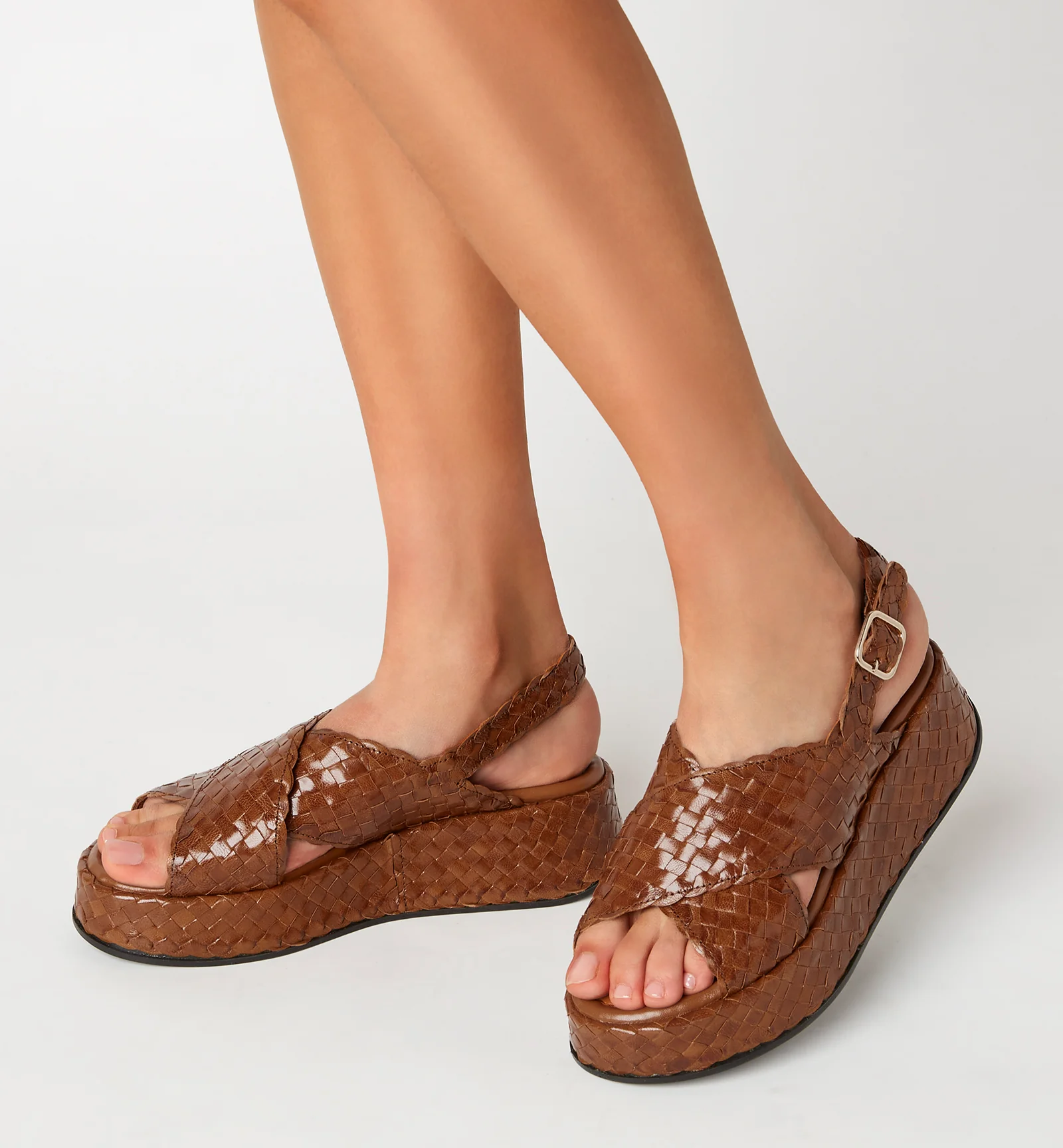PACIFIK WOVEN LEATHER SANDAL - Image 16