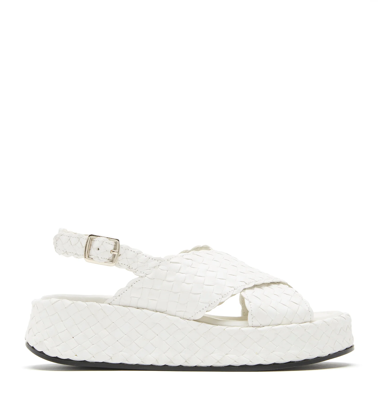 PACIFIK WOVEN LEATHER SANDAL - Image 7