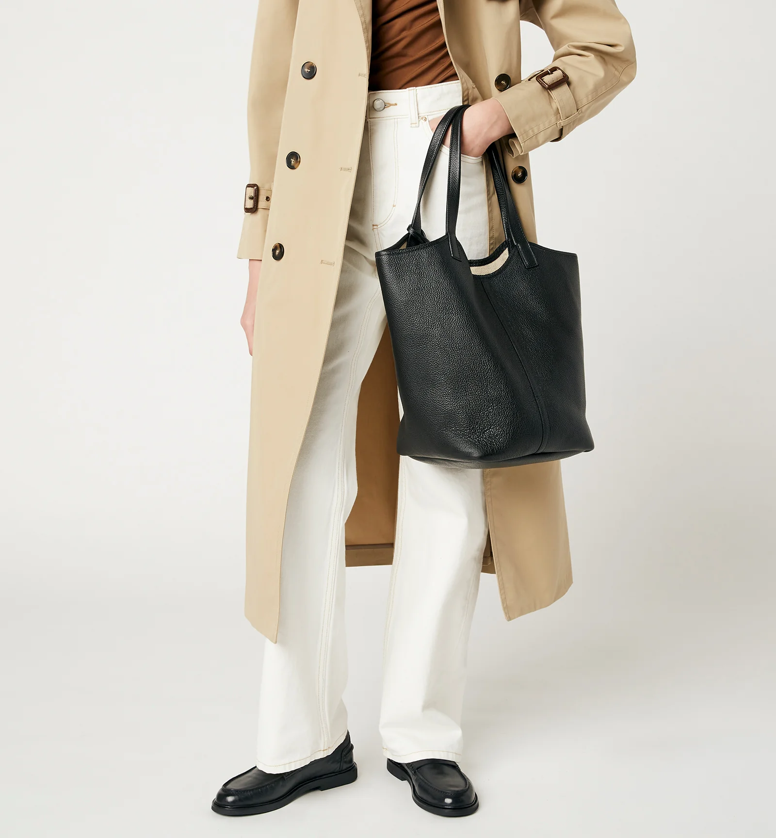 PARALEE REVERSIBLE LEATHER BAG - Image 5