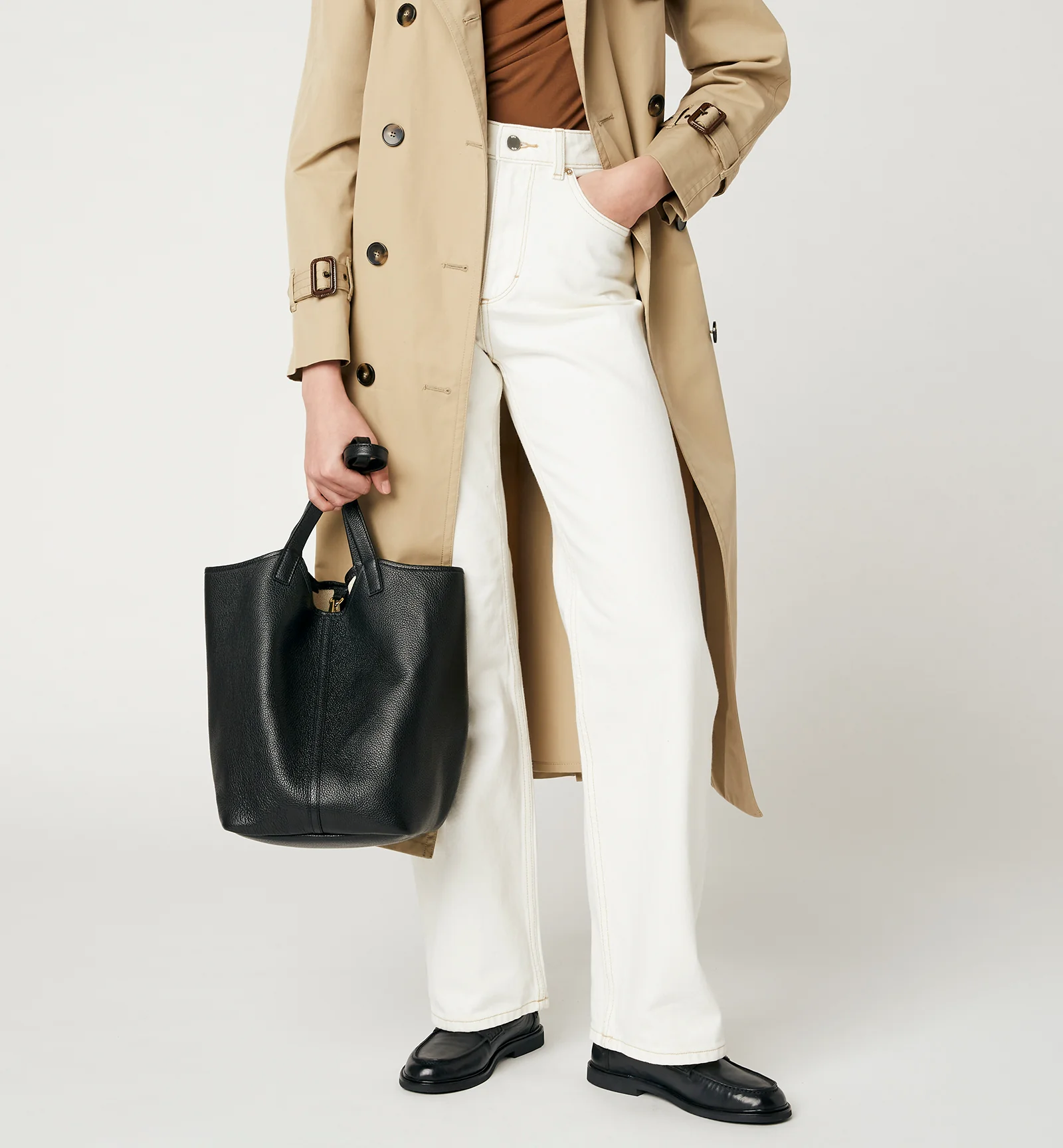 PARALEE REVERSIBLE LEATHER BAG - Image 6