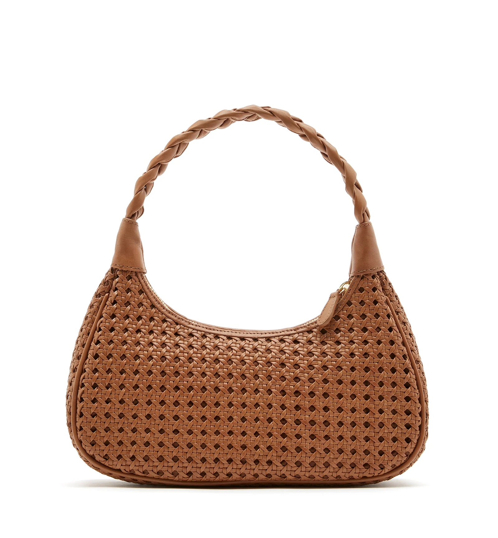 PATTI WOVEN LEATHER SHOULDER BAG - Image 6