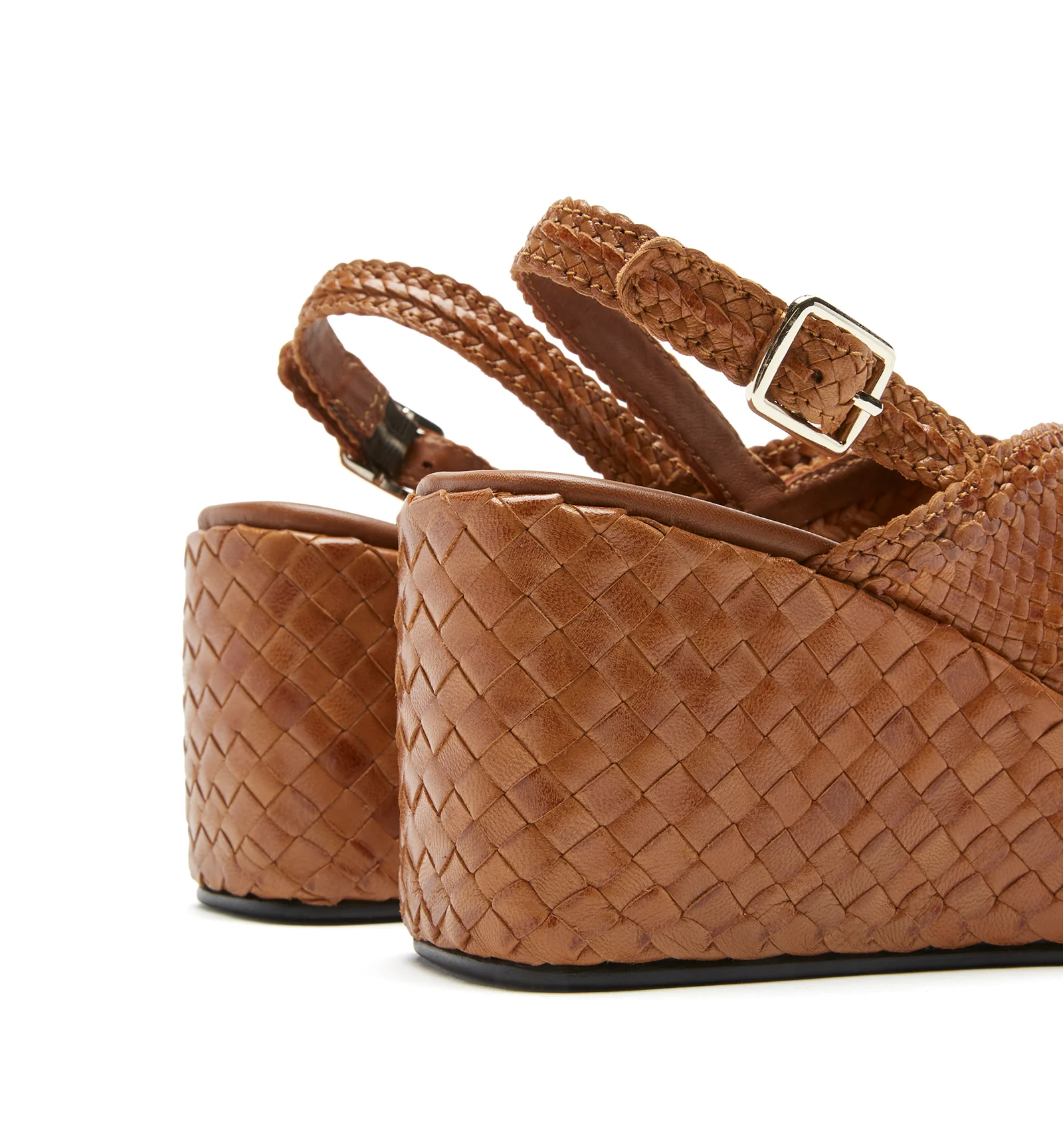 PAYTIN WOVEN LEATHER WEDGE SANDAL - Image 10