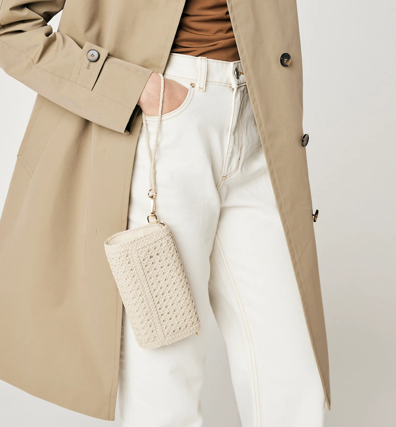 PERRI LEATHER SHOULDER BAG - Image 5