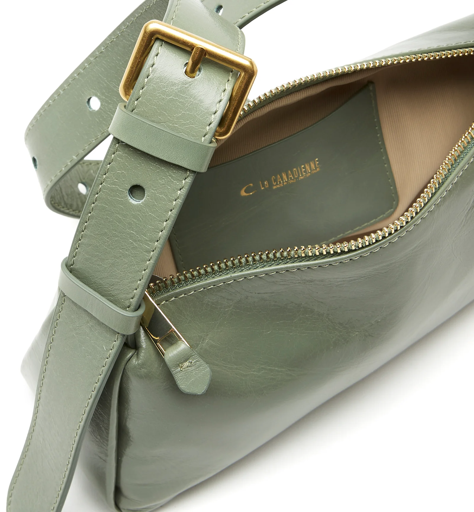 PHILIP CRUSHED LEATHER SHOULDER BAG - Image 4