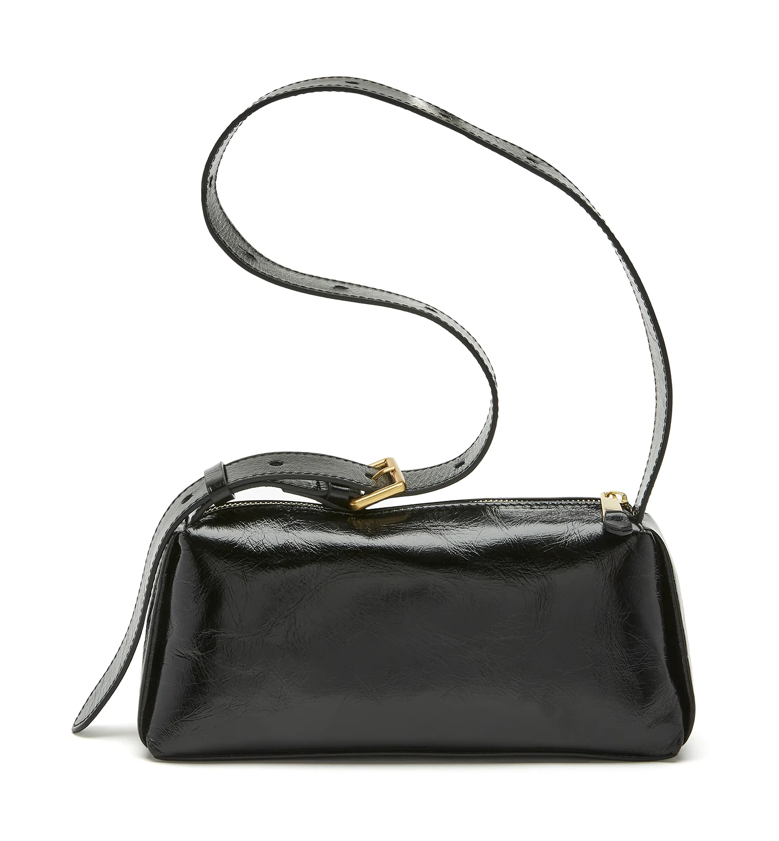 PHILIP CRUSHED LEATHER SHOULDER BAG - Image 7