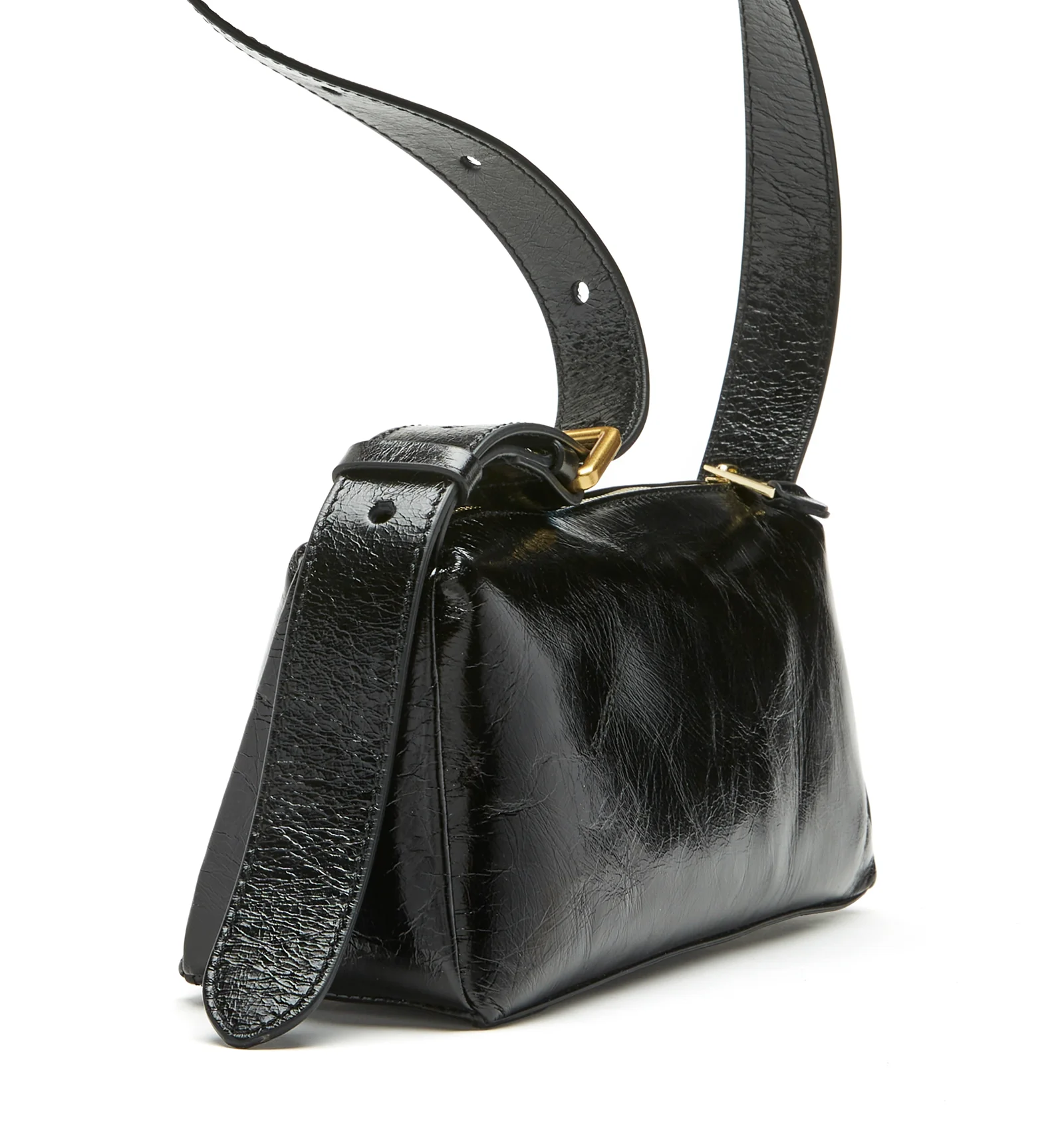 PHILIP CRUSHED LEATHER SHOULDER BAG - Image 8