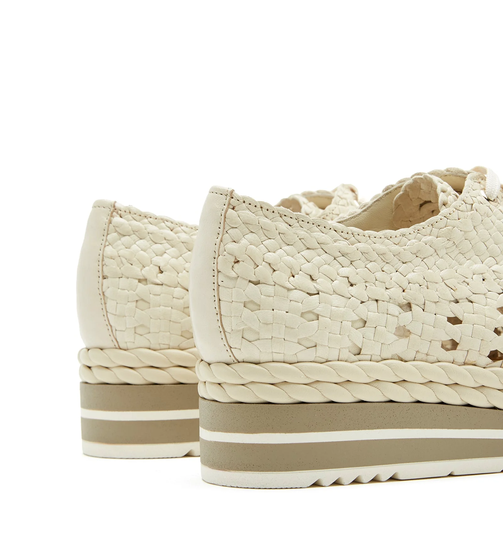 PIKNIK WOVEN LEATHER SHOE - Image 10
