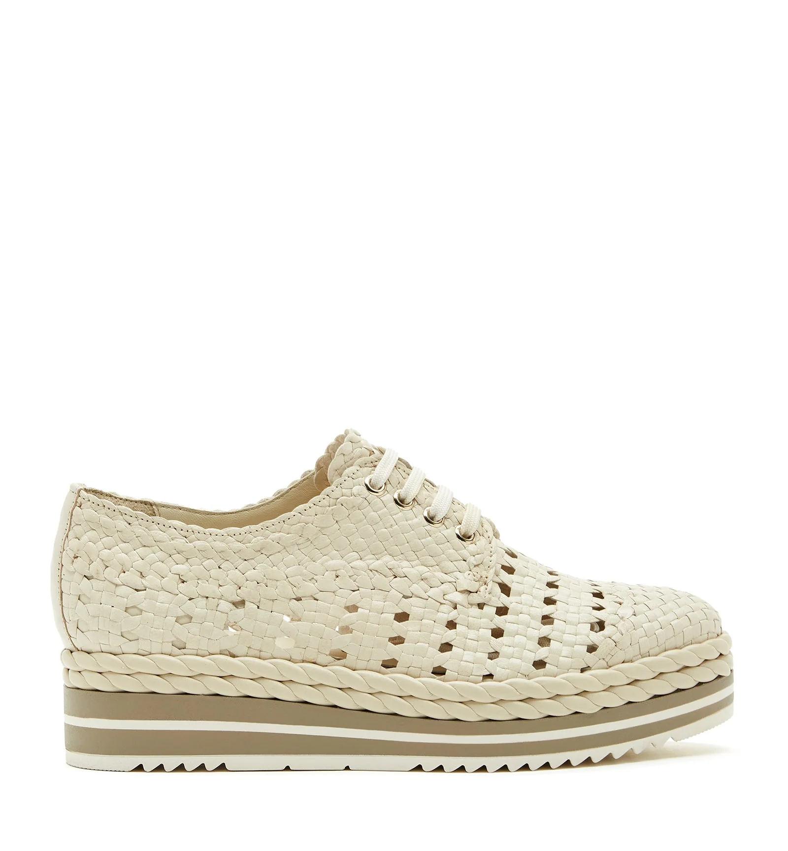 PIKNIK WOVEN LEATHER SHOE - Image 7